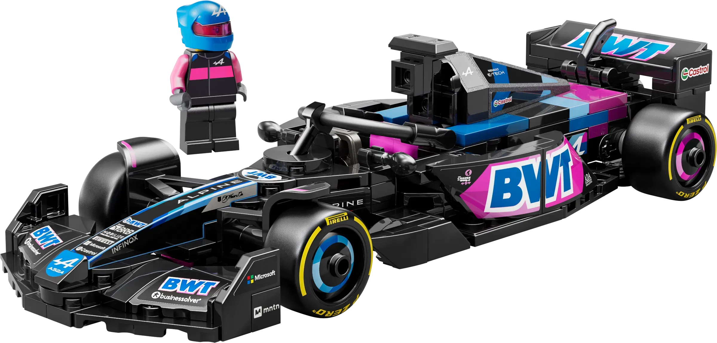 Lego BWT Alpine F1® Team A524 Race Car