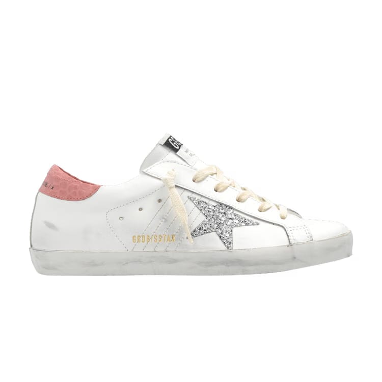 Golden Goose Wmns Superstar 'White Silver Pink'