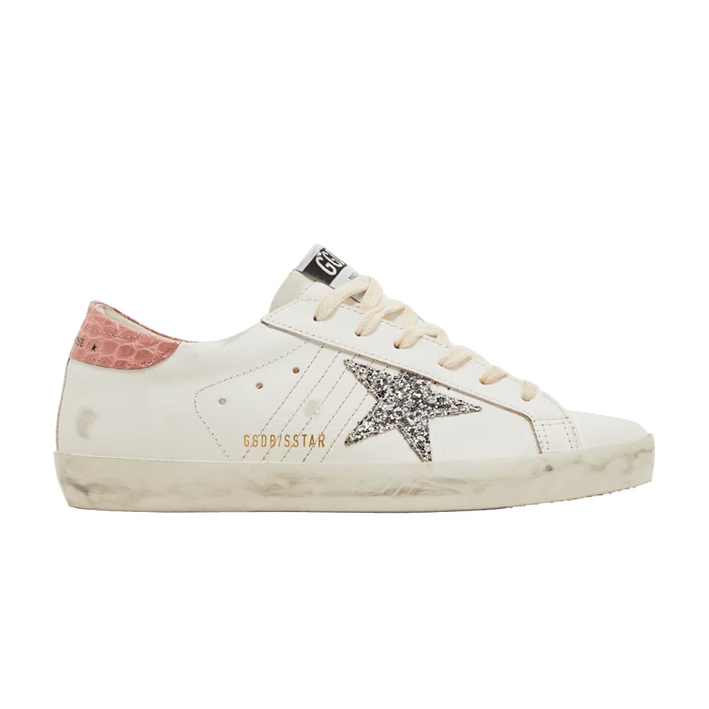 Golden Goose Wmns Superstar 'White Silver Pink'
