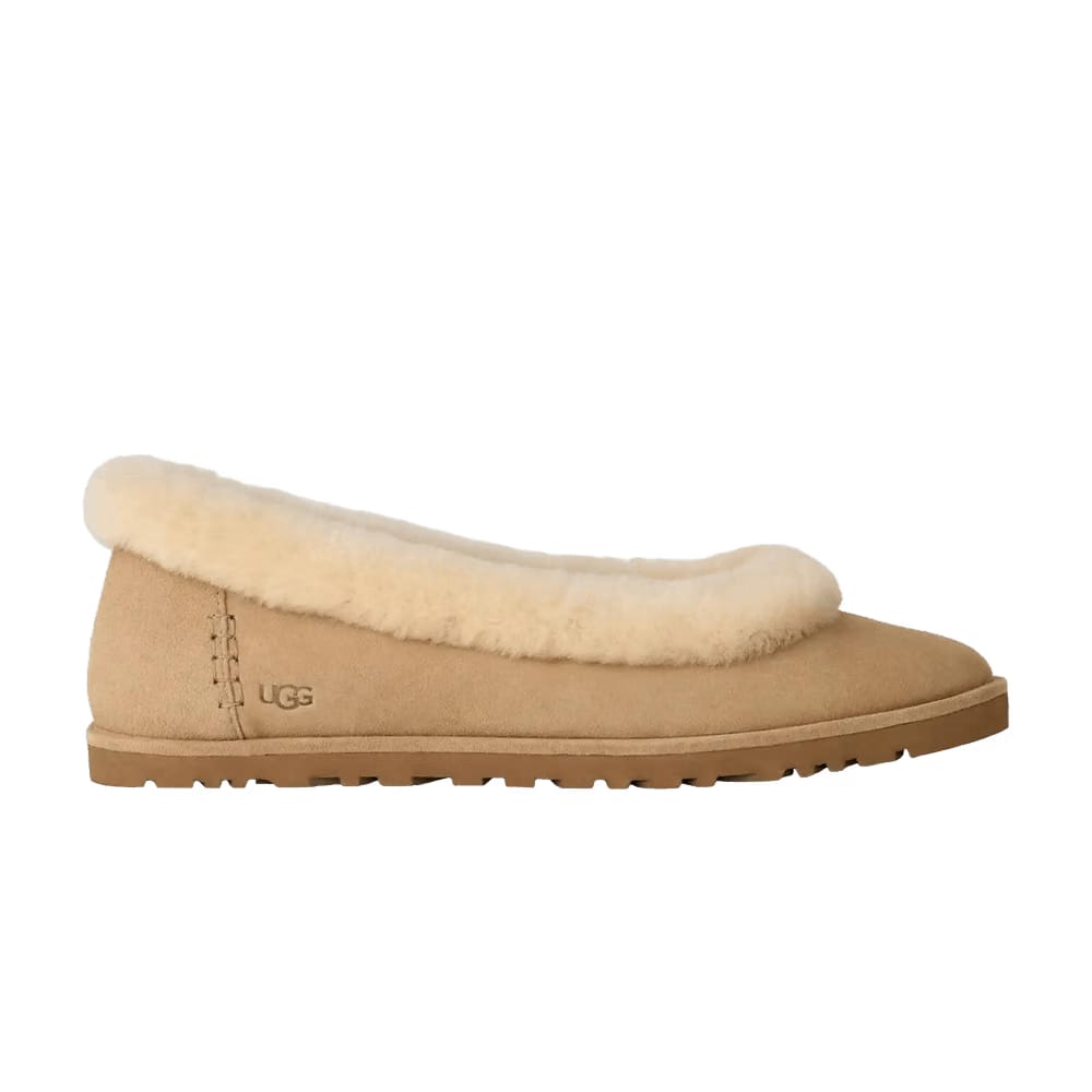 Ugg Zora Ballet Flat Sand Womens