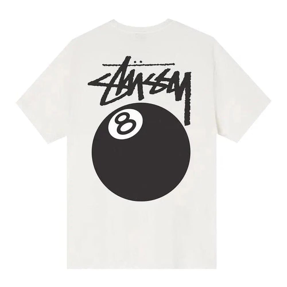 Stussy 8 Ball Pigment Dyed T-Shirt Natural