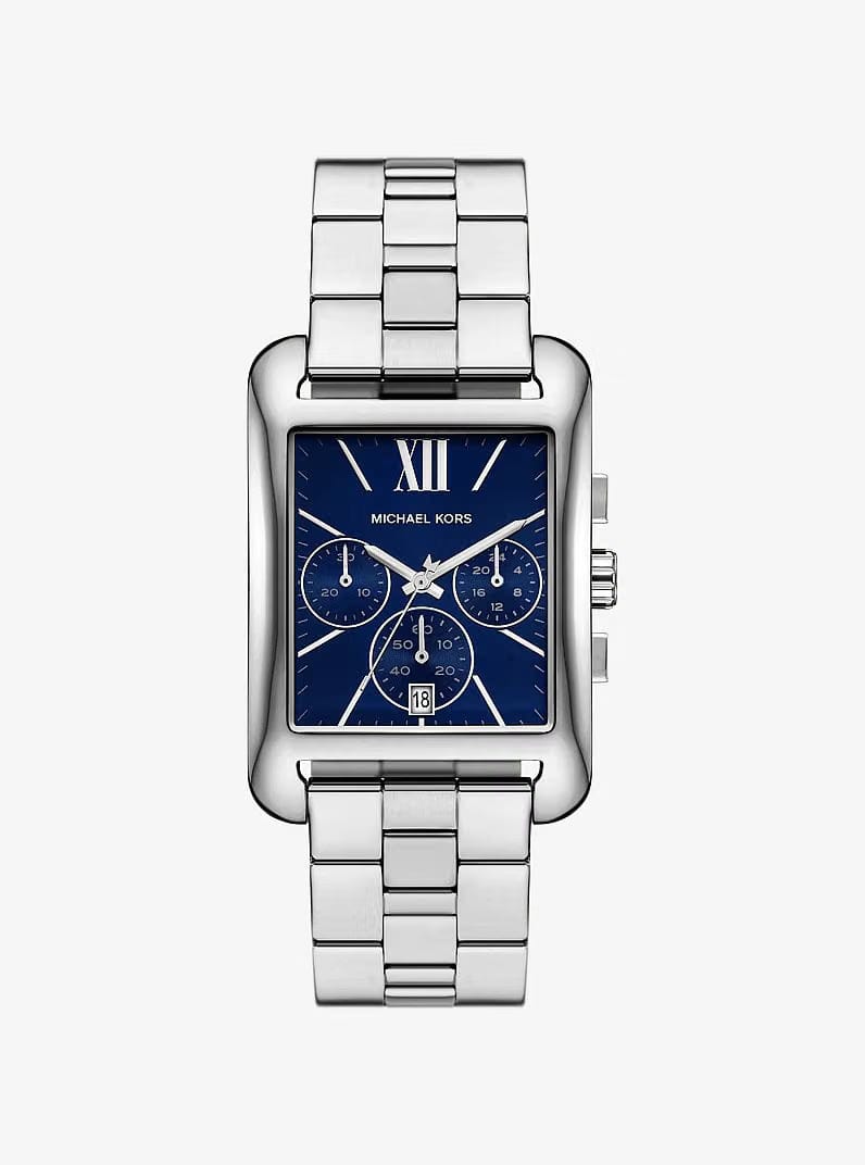 Michael Kors Monroe Silver-Tone Watch Silver