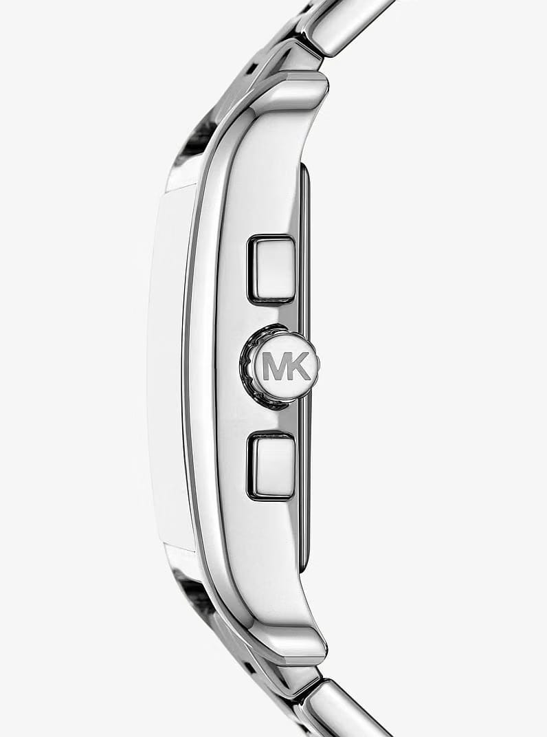 Michael Kors Monroe Silver-Tone Watch Silver