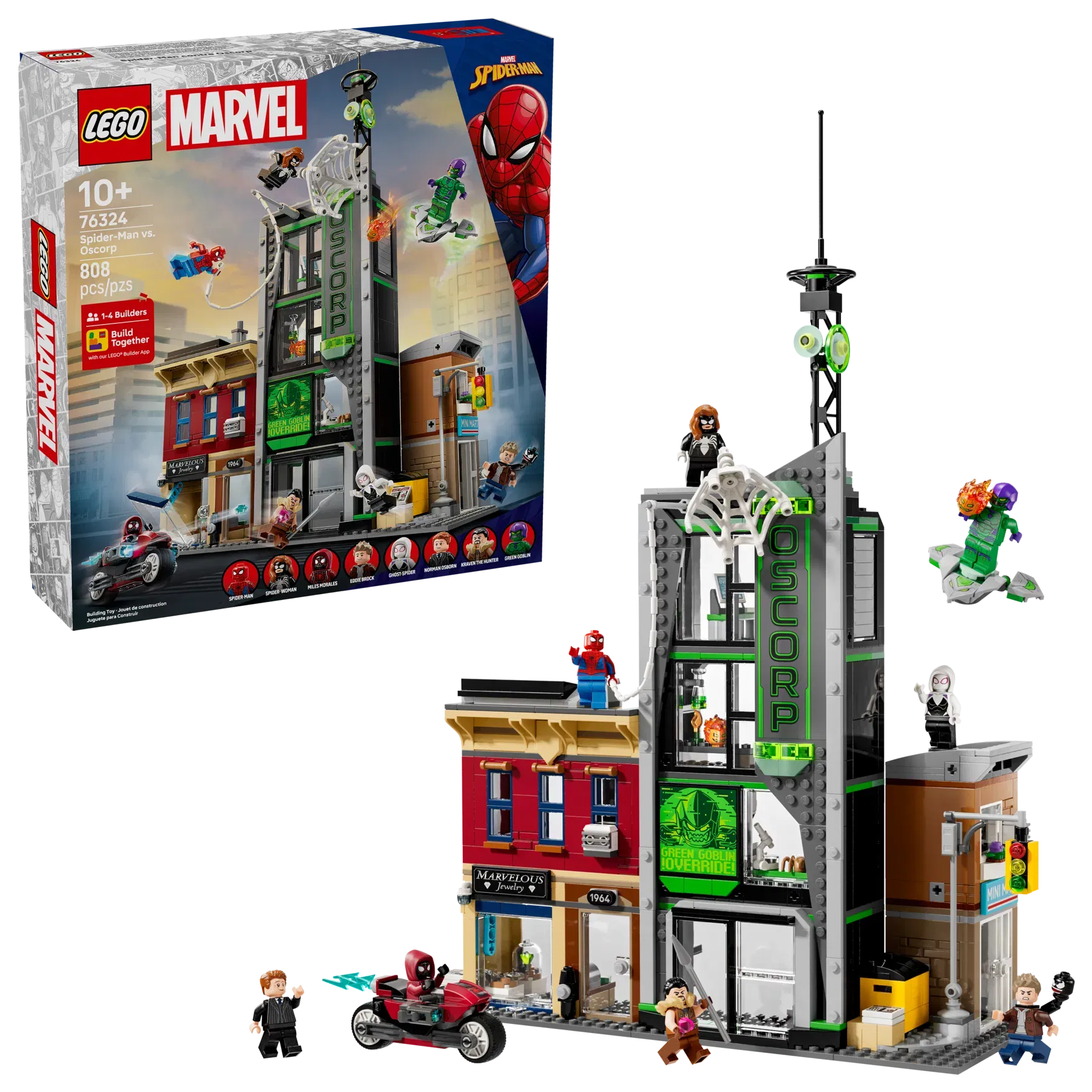 Lego SpiderMan vs Oscorp