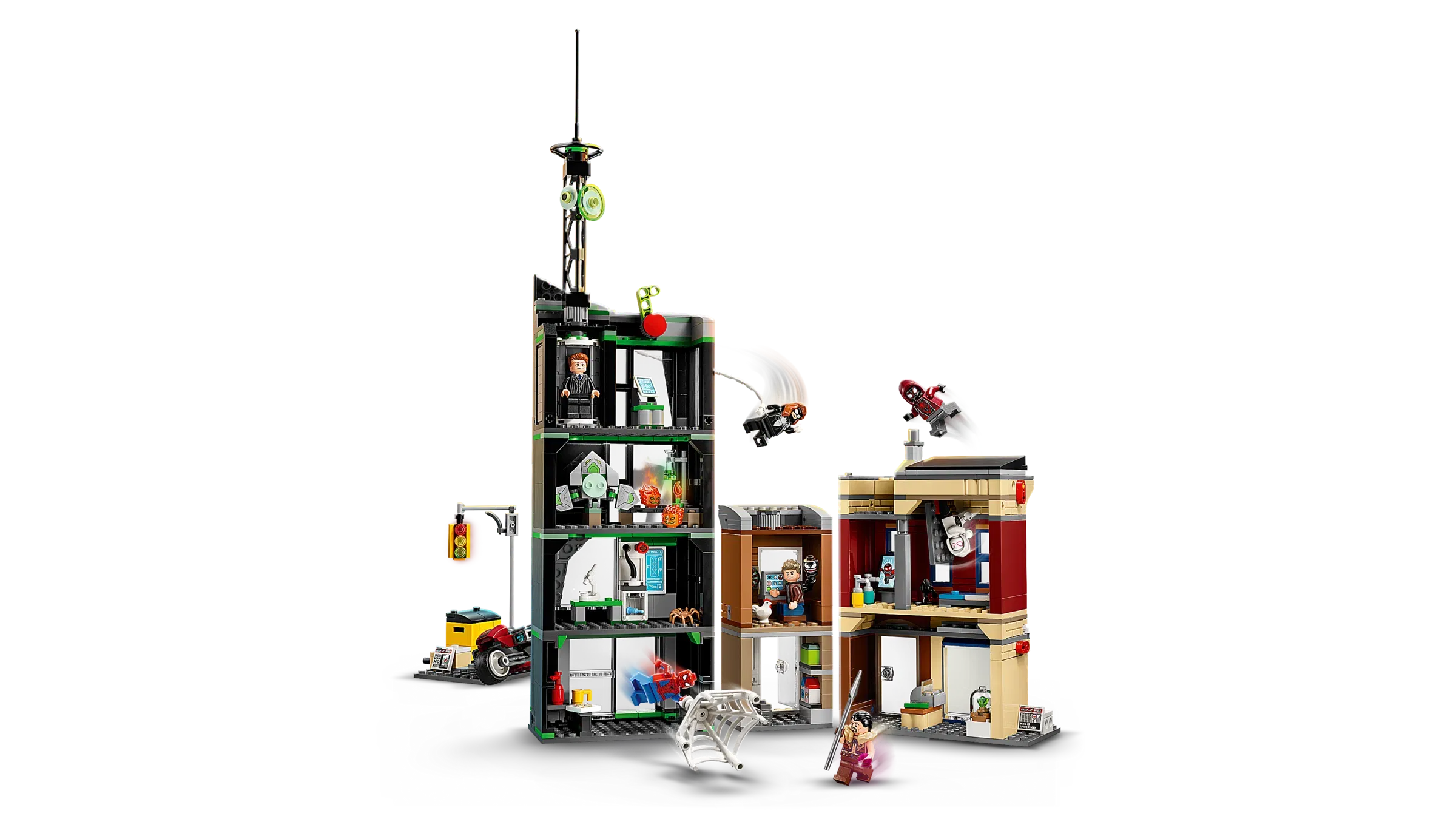 Lego SpiderMan vs Oscorp