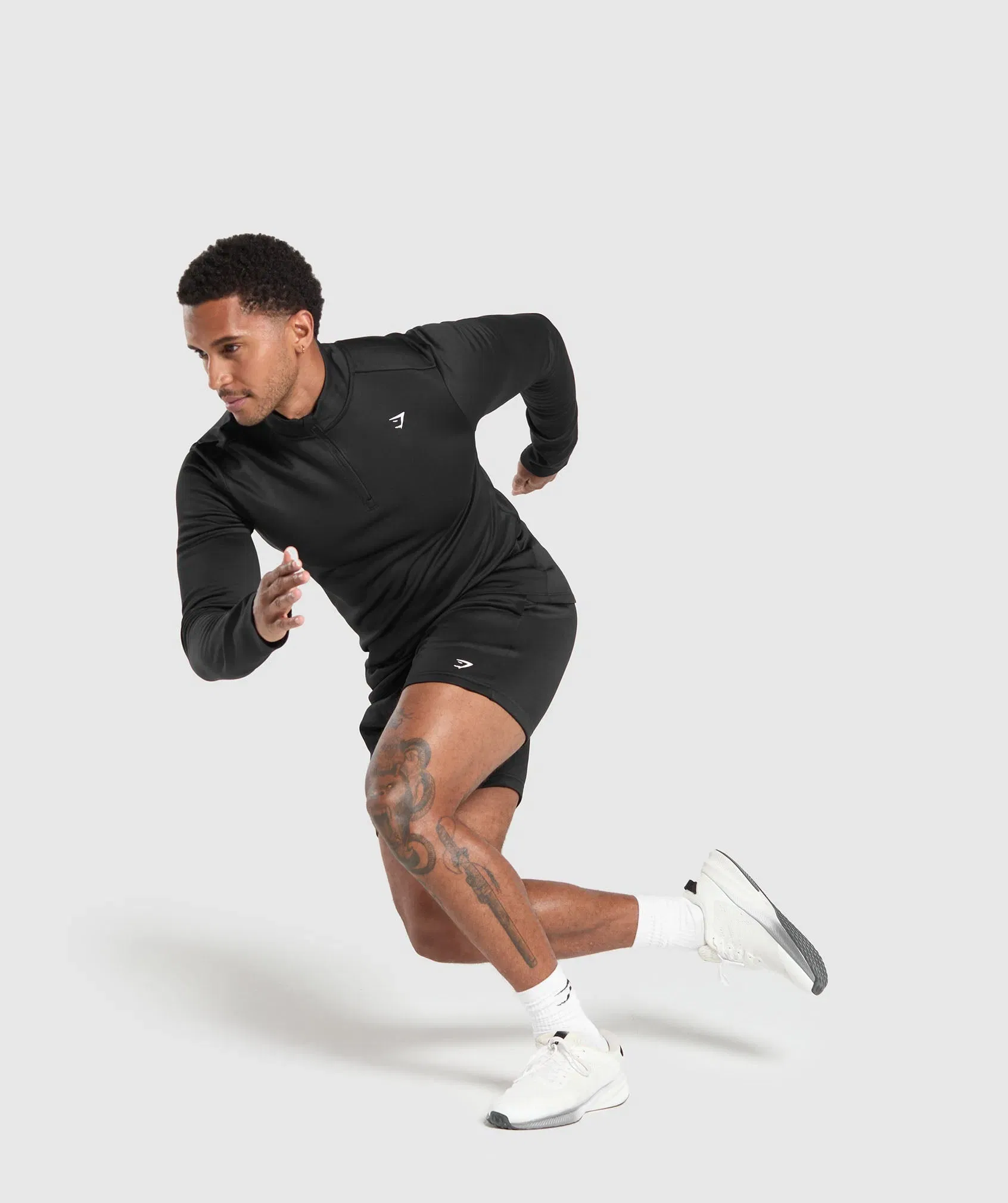 Gymshark Training 1/4 Zip - Black