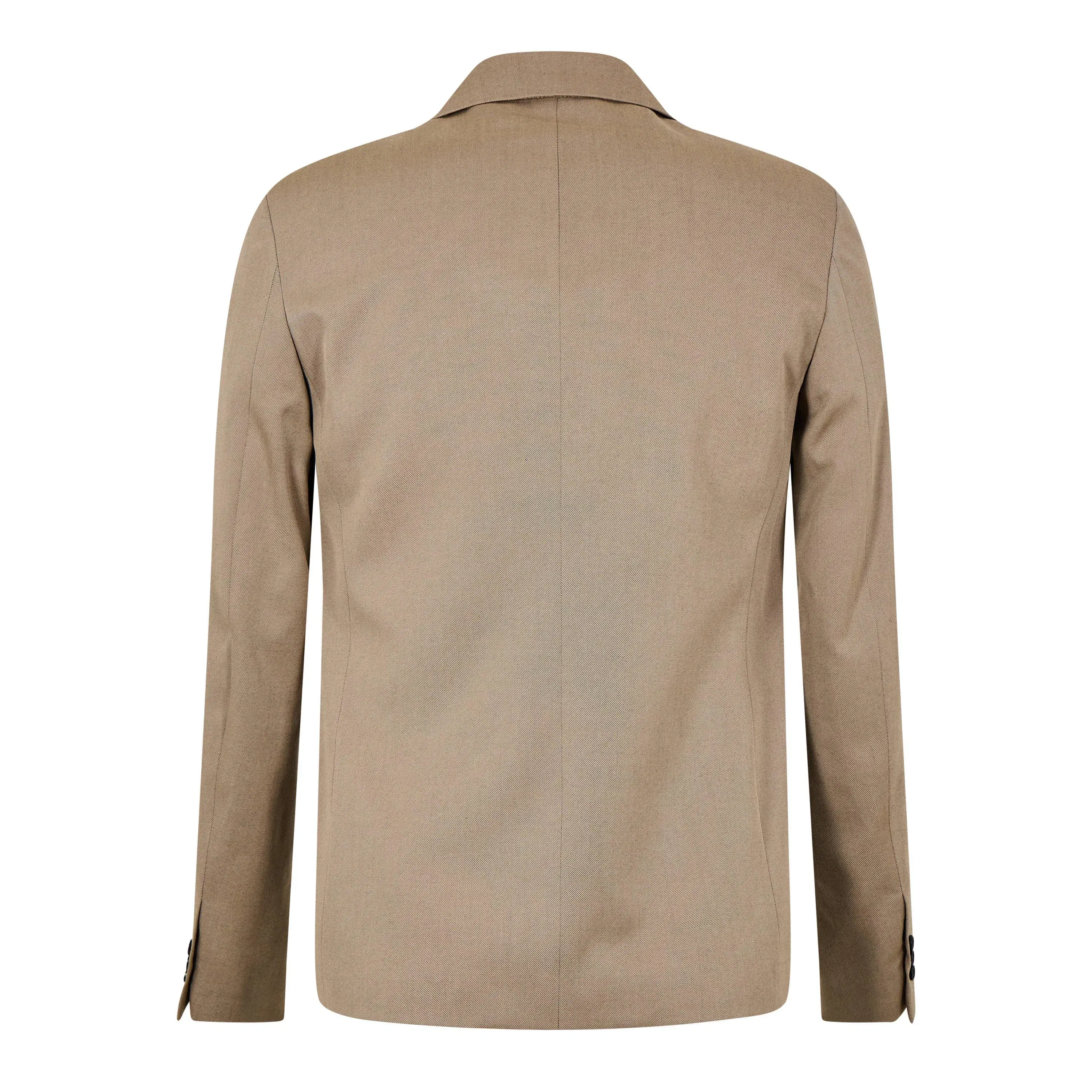 - Embroidered Wool Long Sleeve Blazer