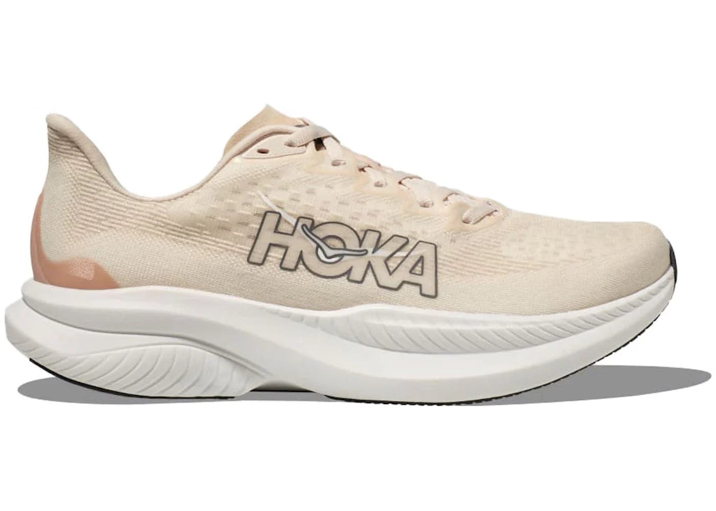 Hoka One One Mach 6 Eggnog Vanilla Womens