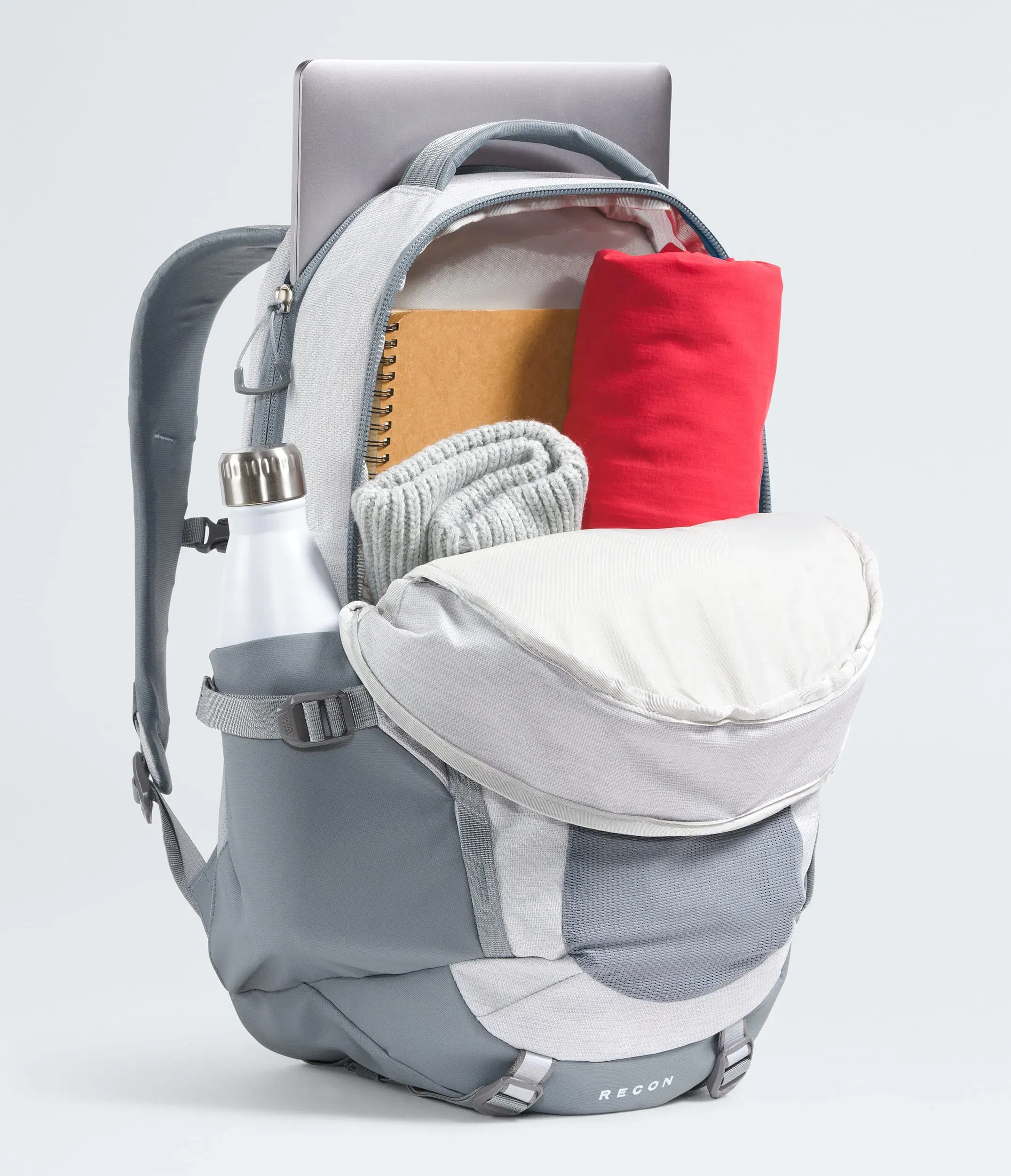 The North Face Women’s Recon Backpack TNF White Metallic Melange