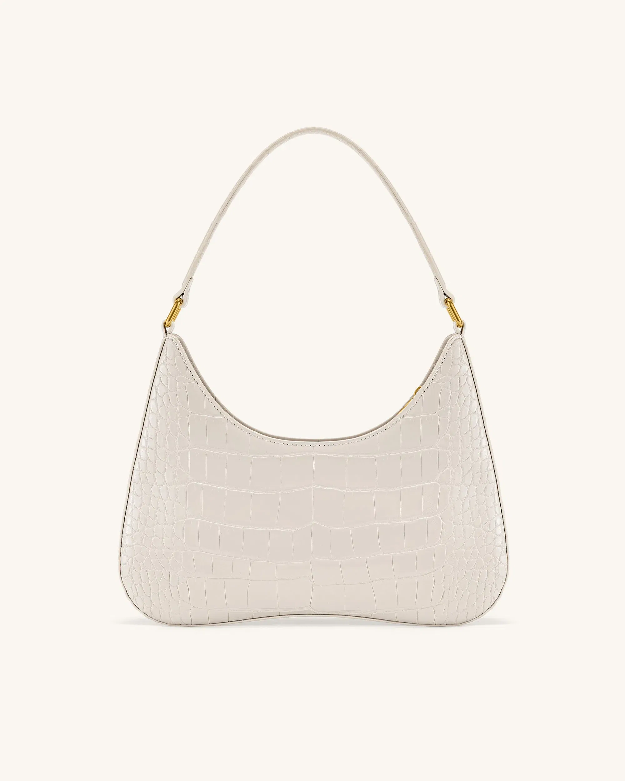 Ruby Shoulder Bag - Black Croc