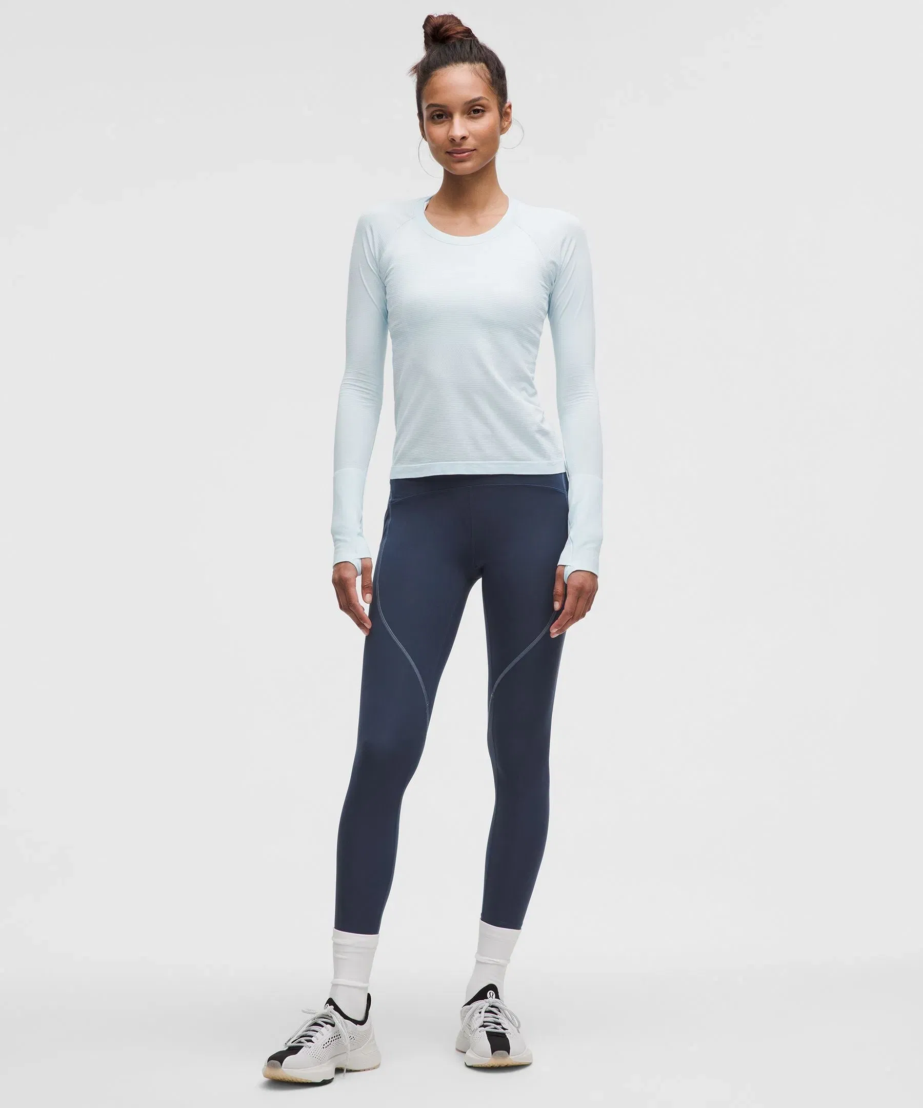 Lululemon Women's Power Thru High-Rise Tight 25" *Colour Seam