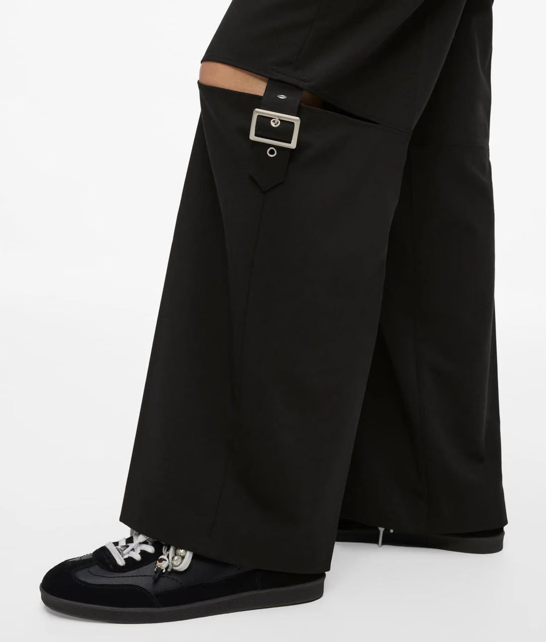 KarlLagerfeld Box Logo Bowling Bag Egret