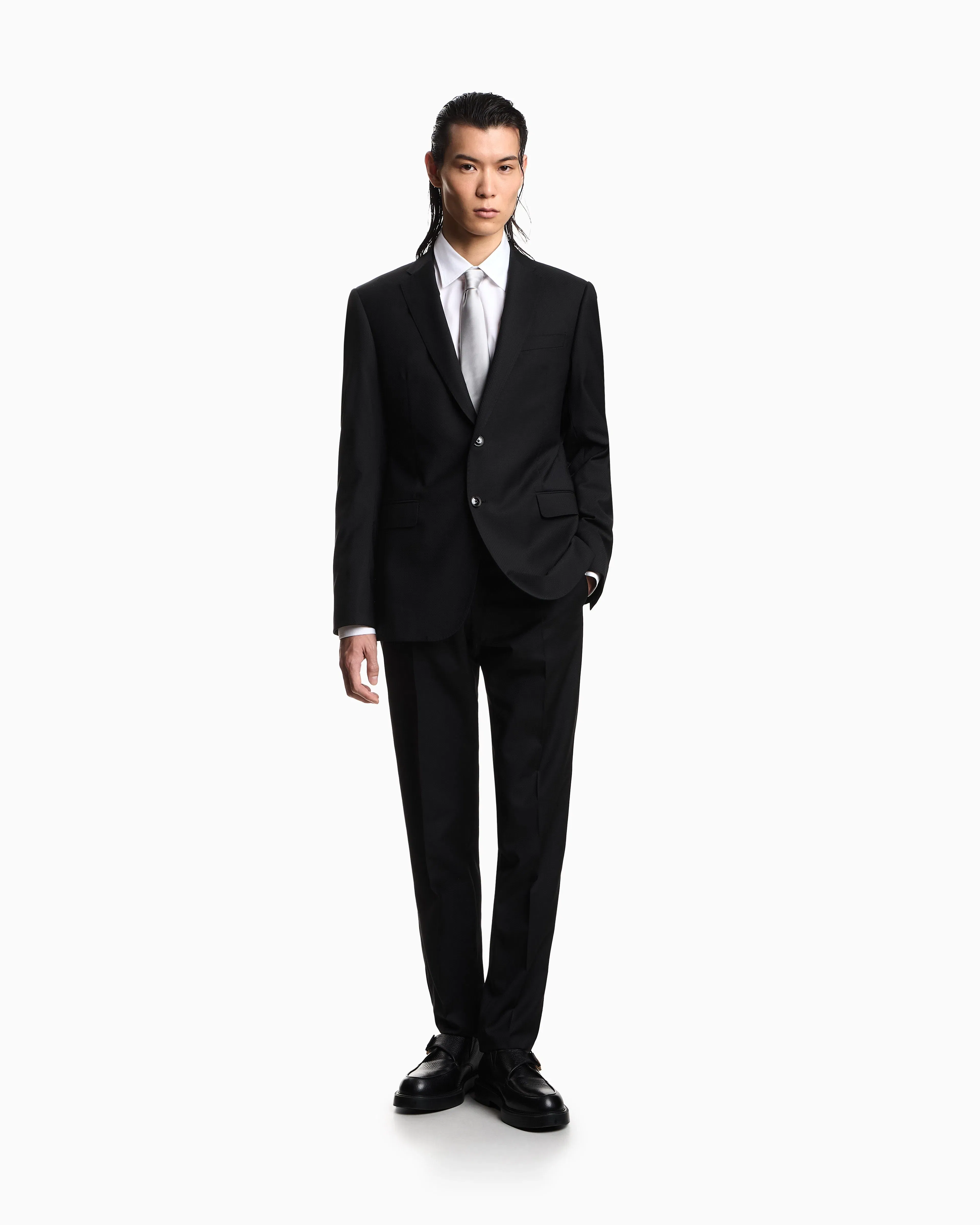 Emporio Armani Icon cotton poplin shirt