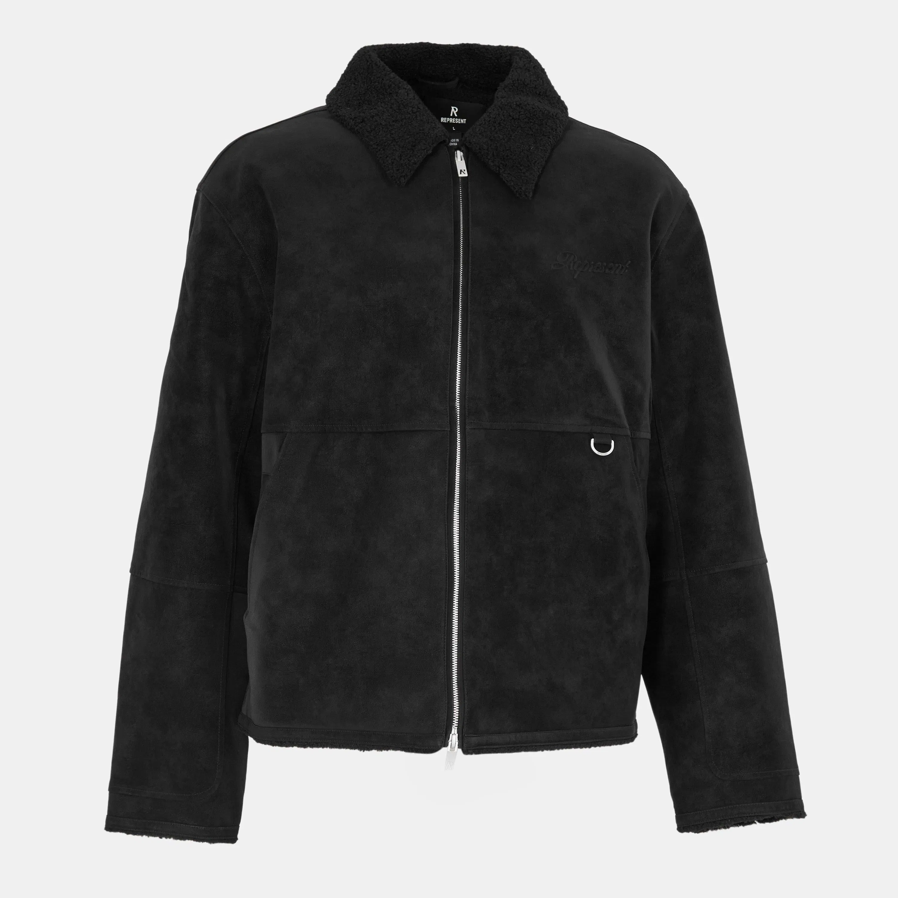 Tailored Fit Shearling Jacket