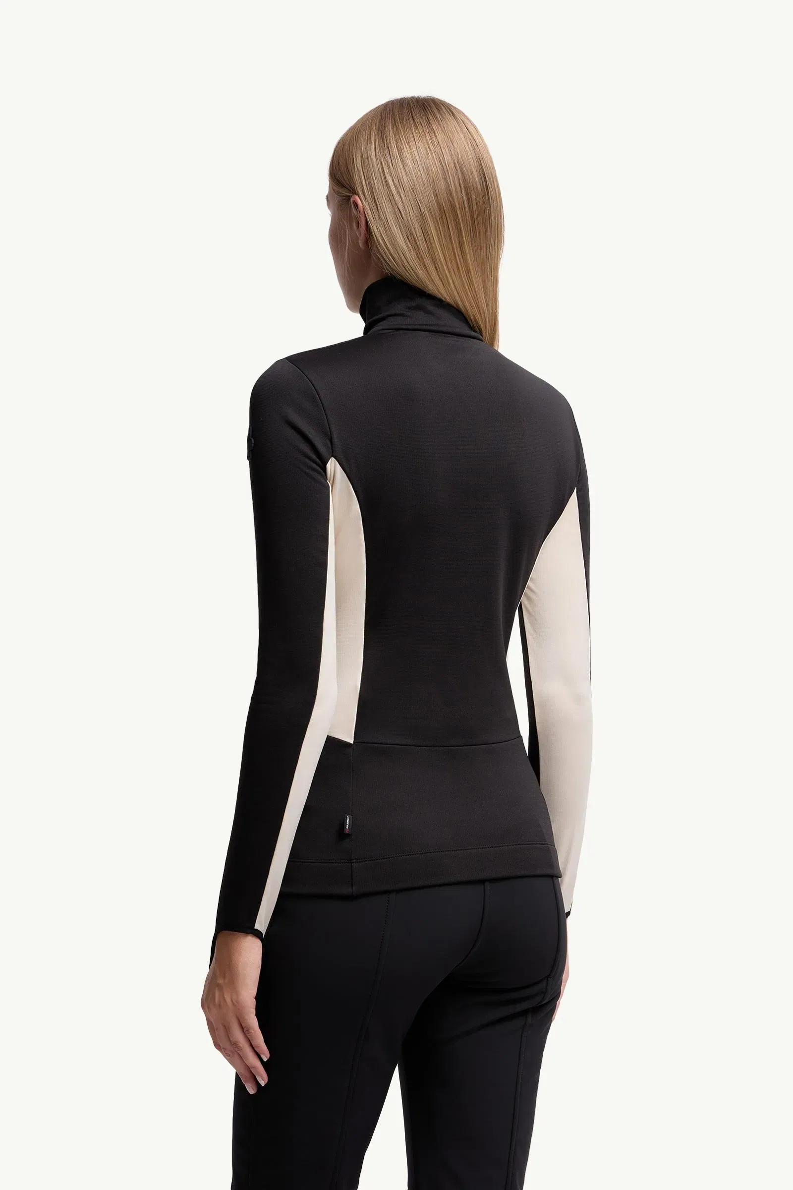 Moncler Polartec® Half-Zip Turtleneck Black Black