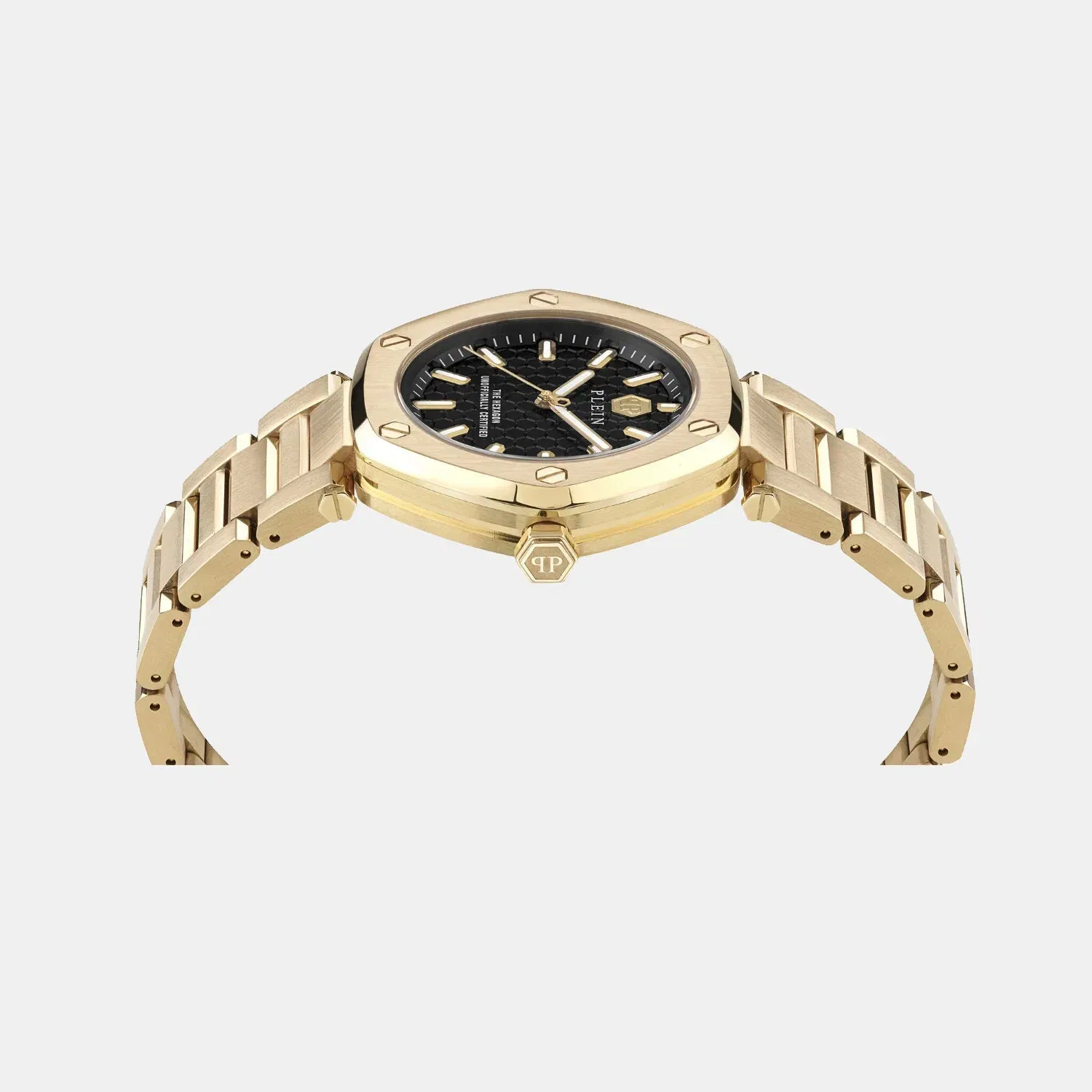 Philipp Plein Women Quartz Black Dial Analog Stainless Steel Watch Pw1Ba0623