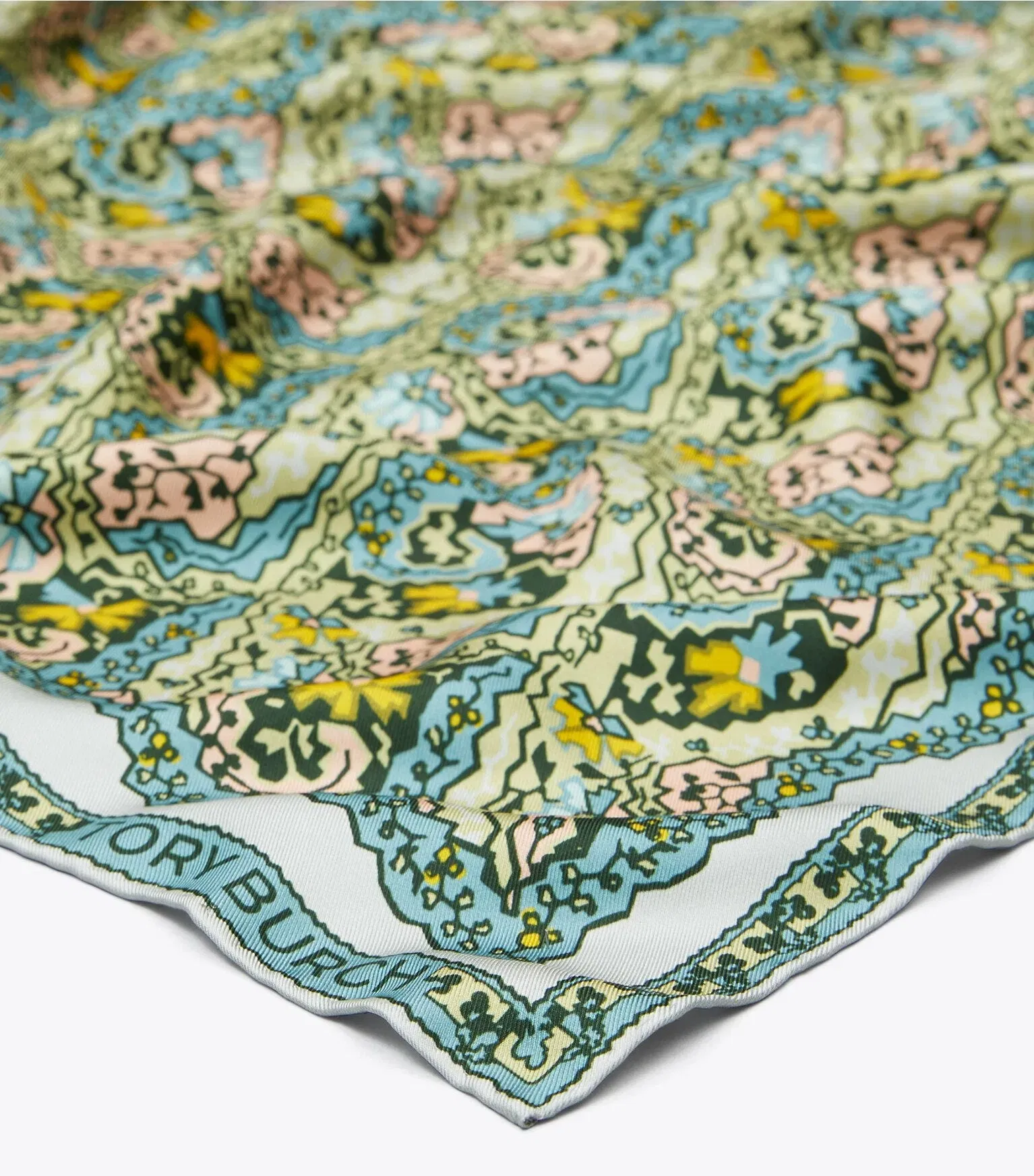 Dream Paisley Silk Square Scarf