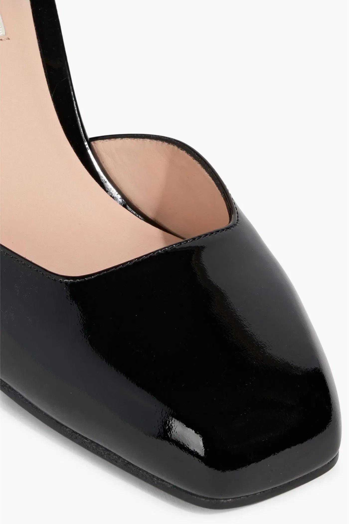 Bally Elidia 75 Patent Leather Heels Black Women's
