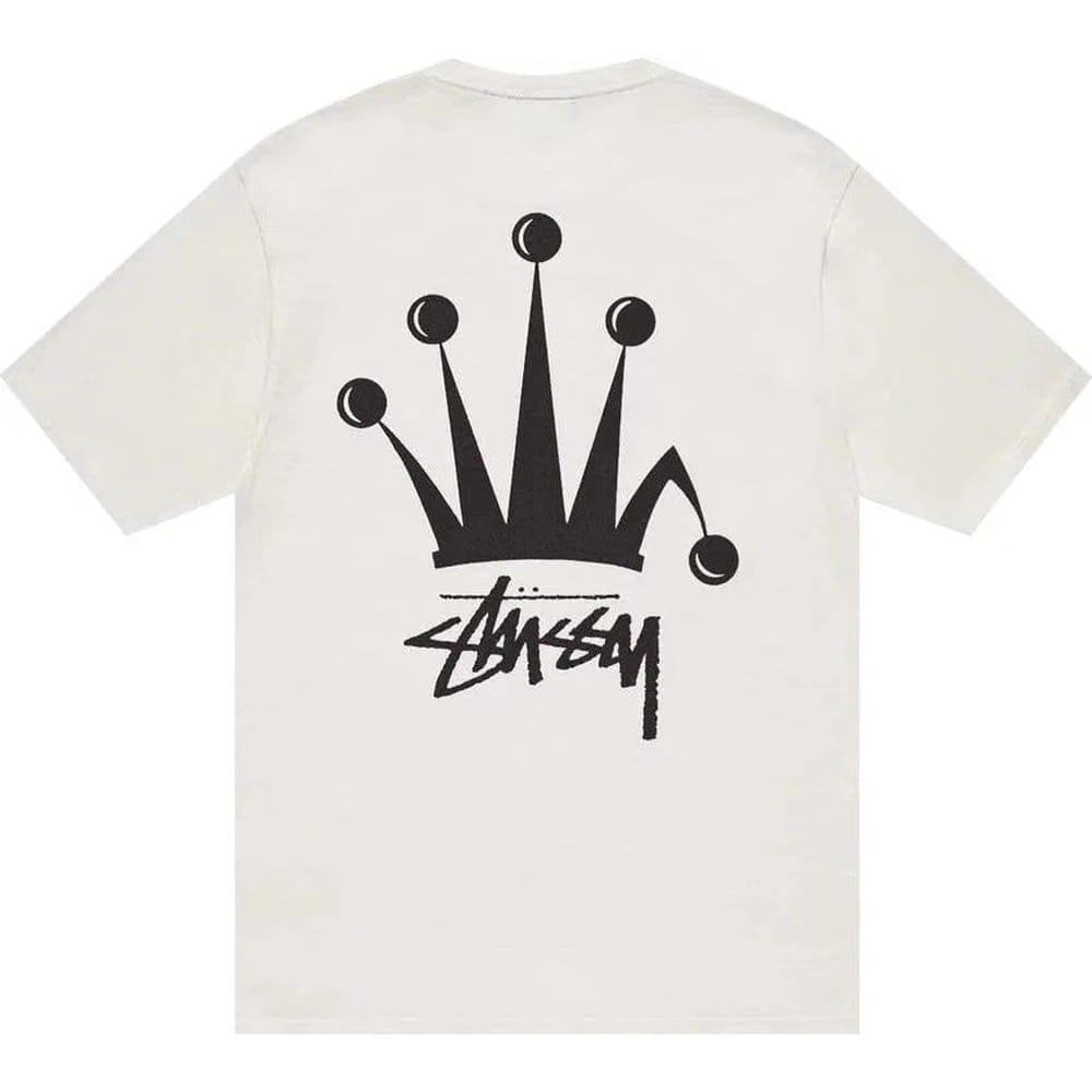 Stussy Regal Crown Pigment Dyed T-Shirt 'Natural'
