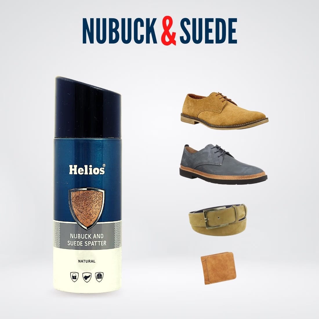 Helios Nubuck & Suede Shoe Care Combo