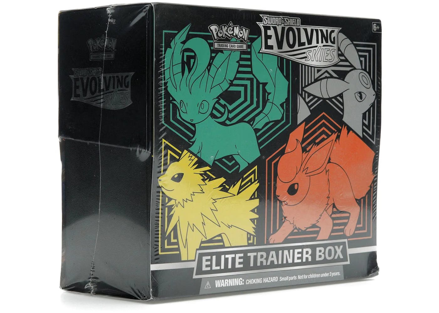 Pokemon Tcg Sword & Shield Evolving Skies Elite Trainer Box Flareon/Jolteon/Umbreon/Leafeon