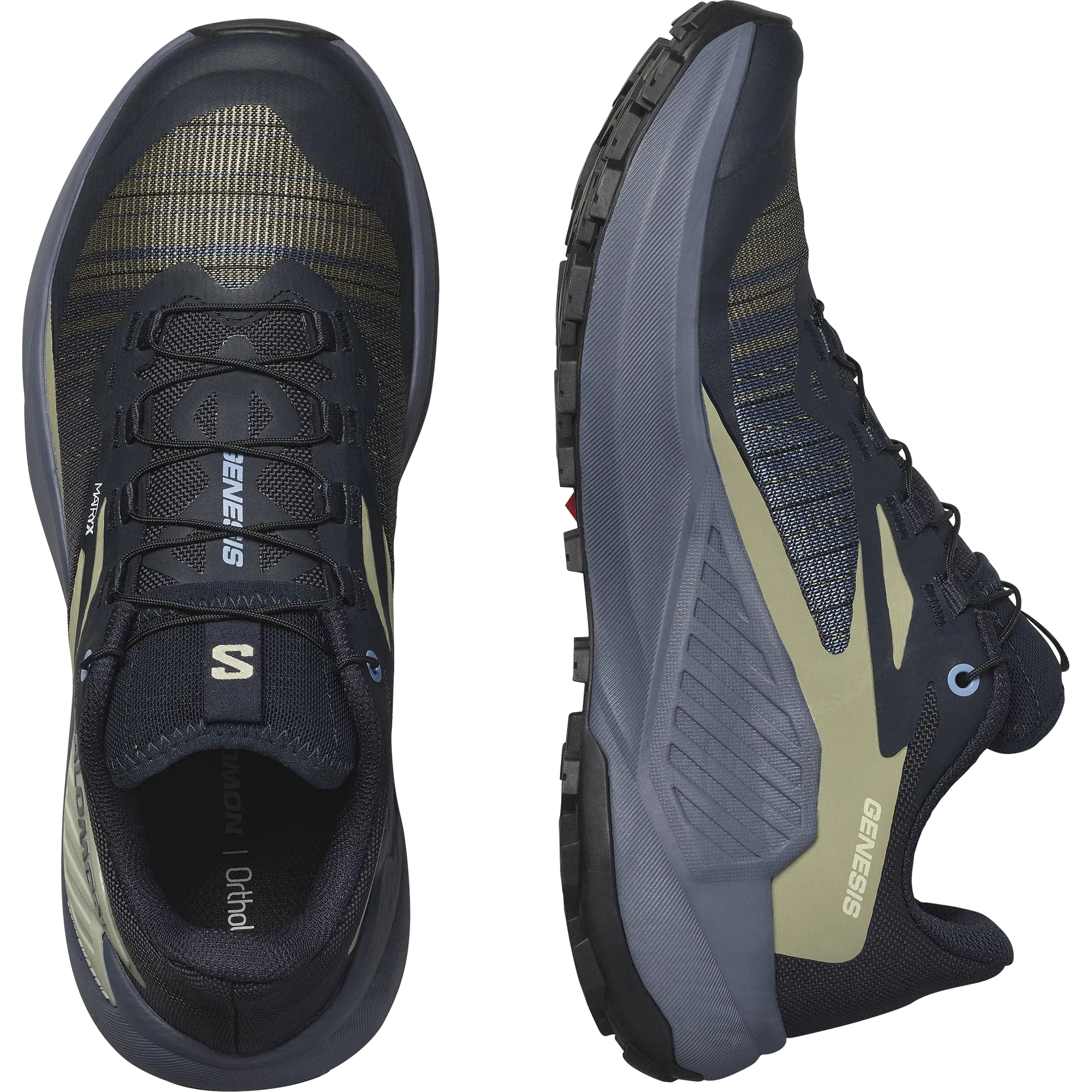 Salomon Genesis Trail Running Shoes Womens Carbon