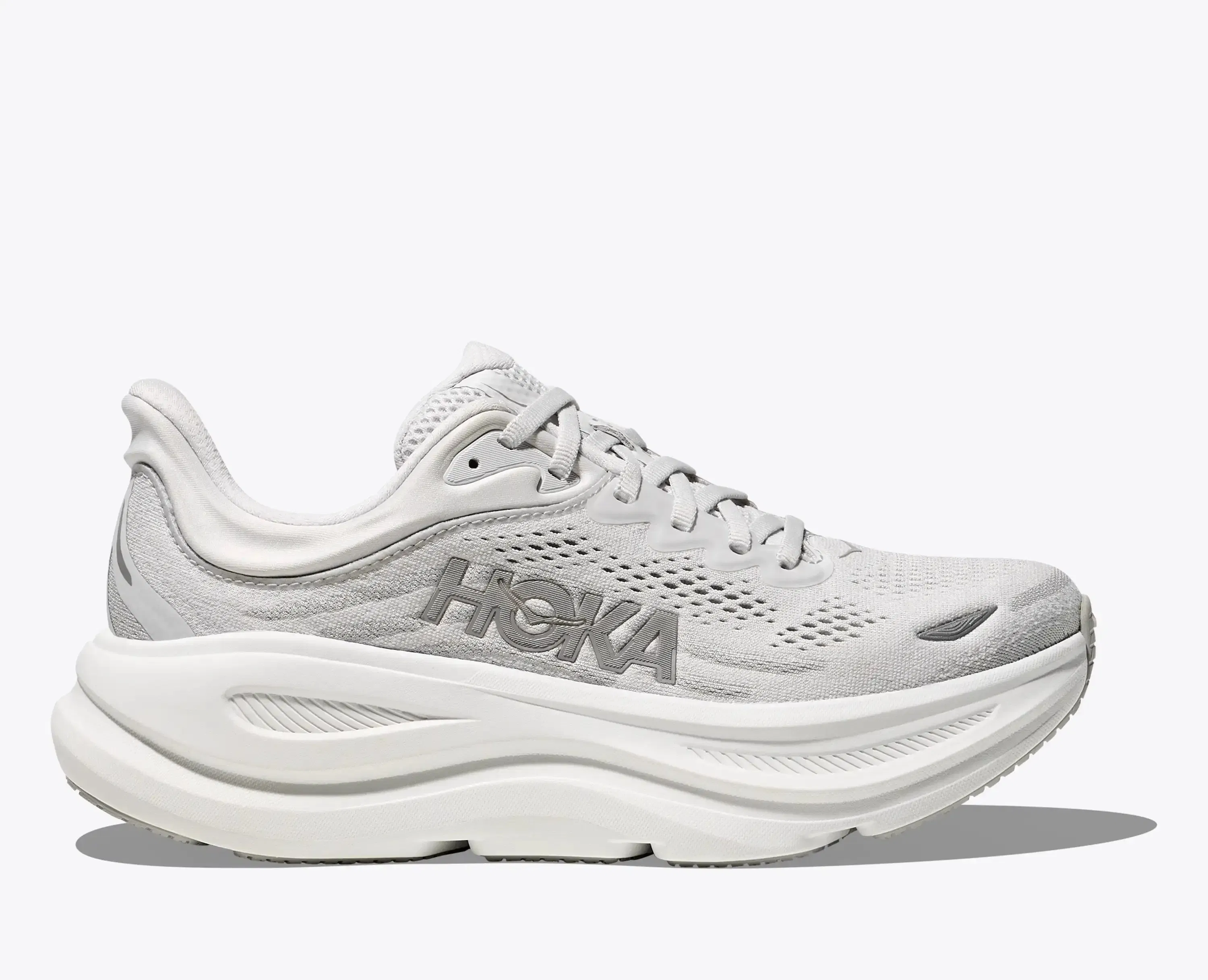 Hoka Women'S Bondi 9 Stardust Silver