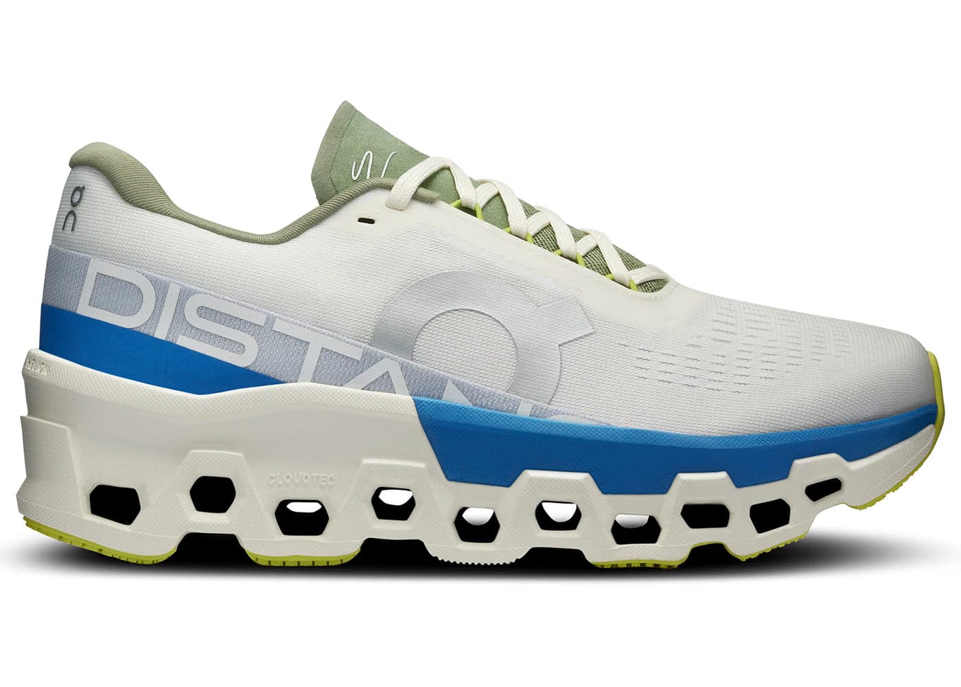 On Running Cloudmonster 2 Distance White Lapis Womens
