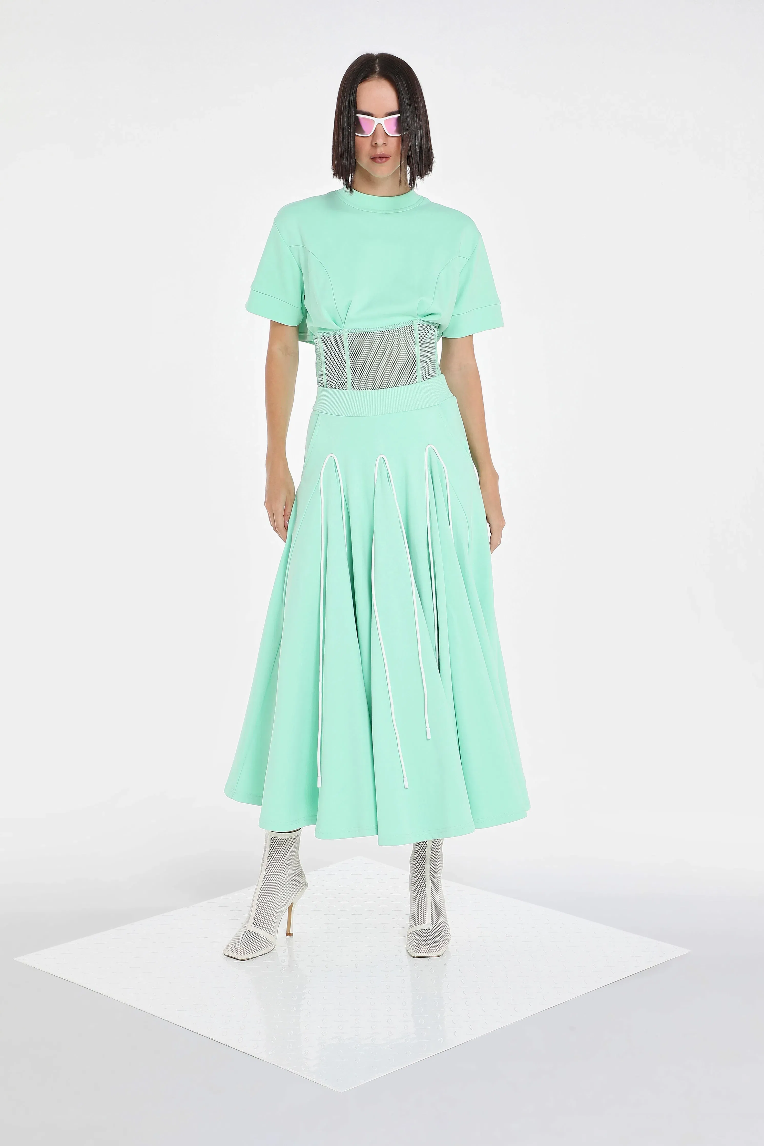MESH CORSET T-Shirt