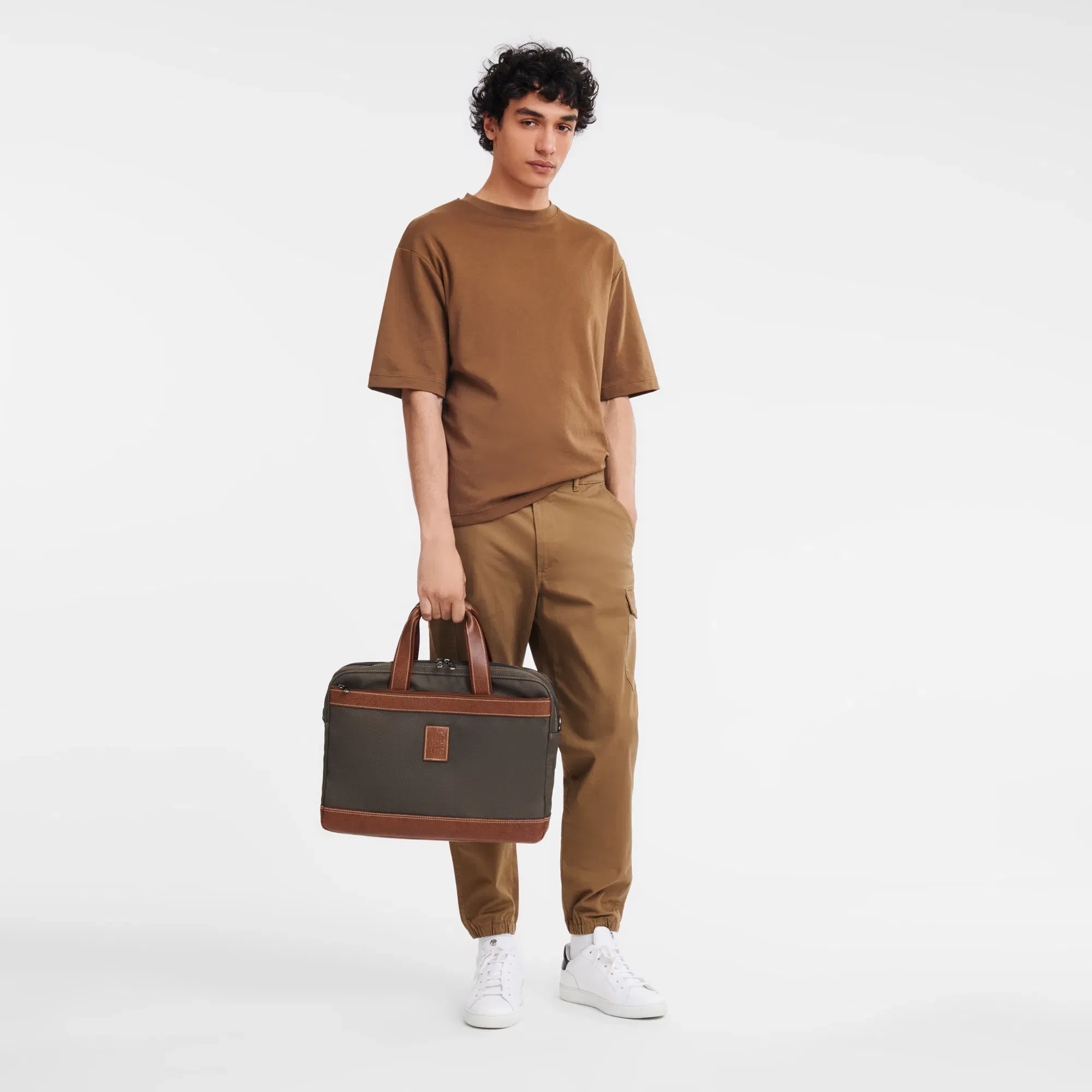 Longchamp Boxford L Briefcase Brown