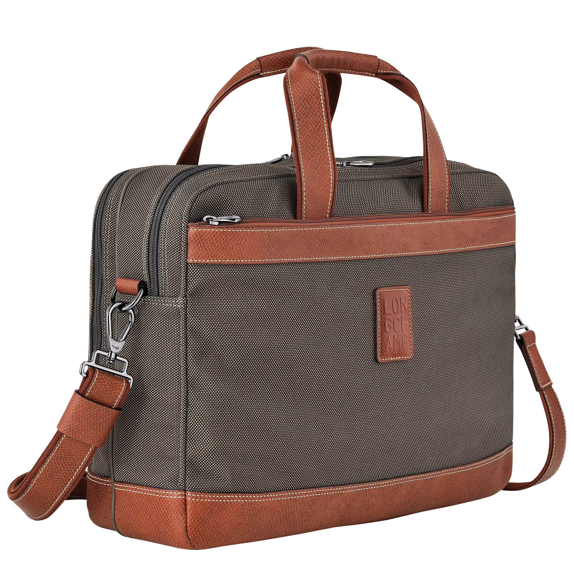 Longchamp Boxford L Briefcase Brown