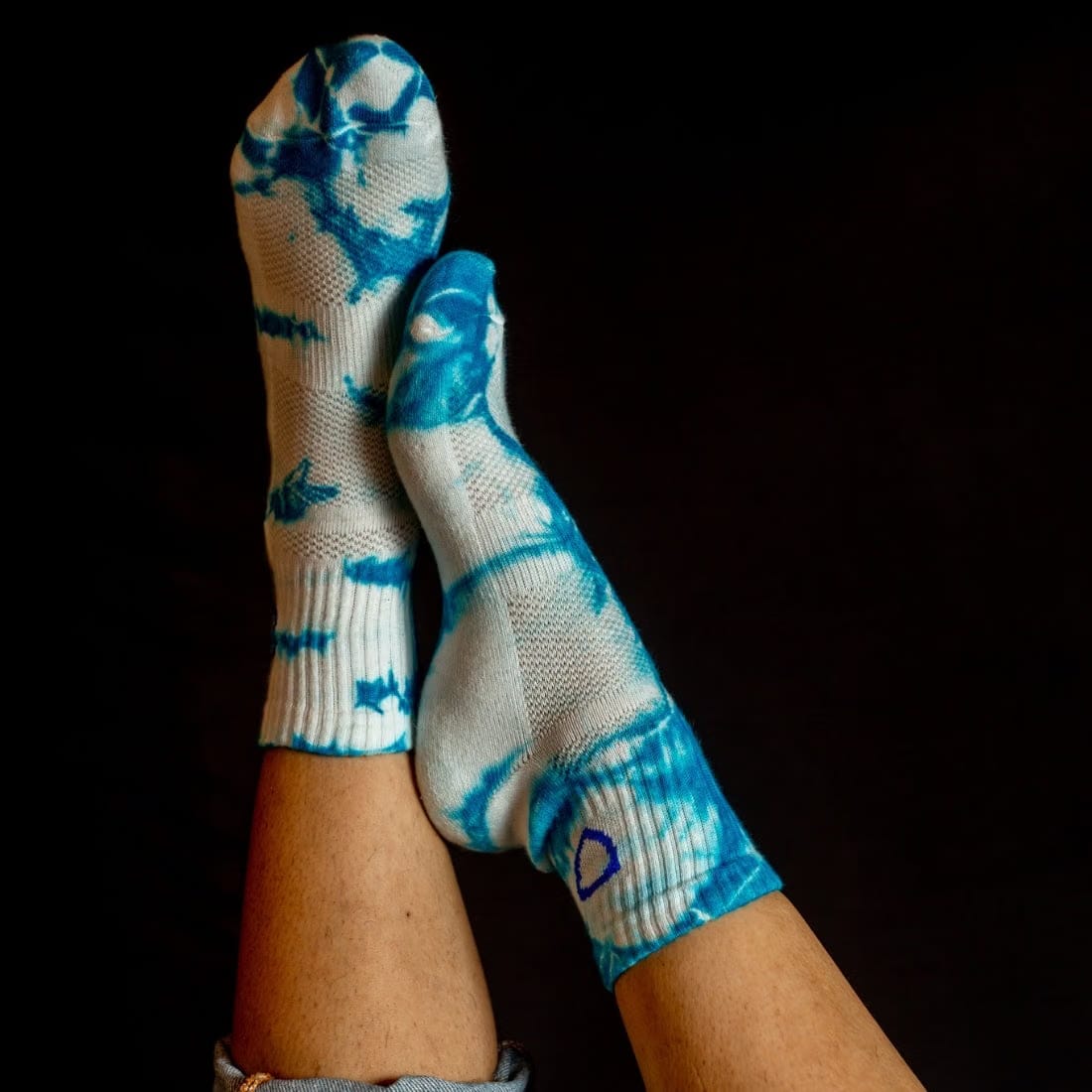 Helios Styocks Tie & Dye Ankle Length Cushion Socks