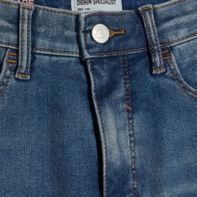 Blue Washed Sculpt Flare Jeans