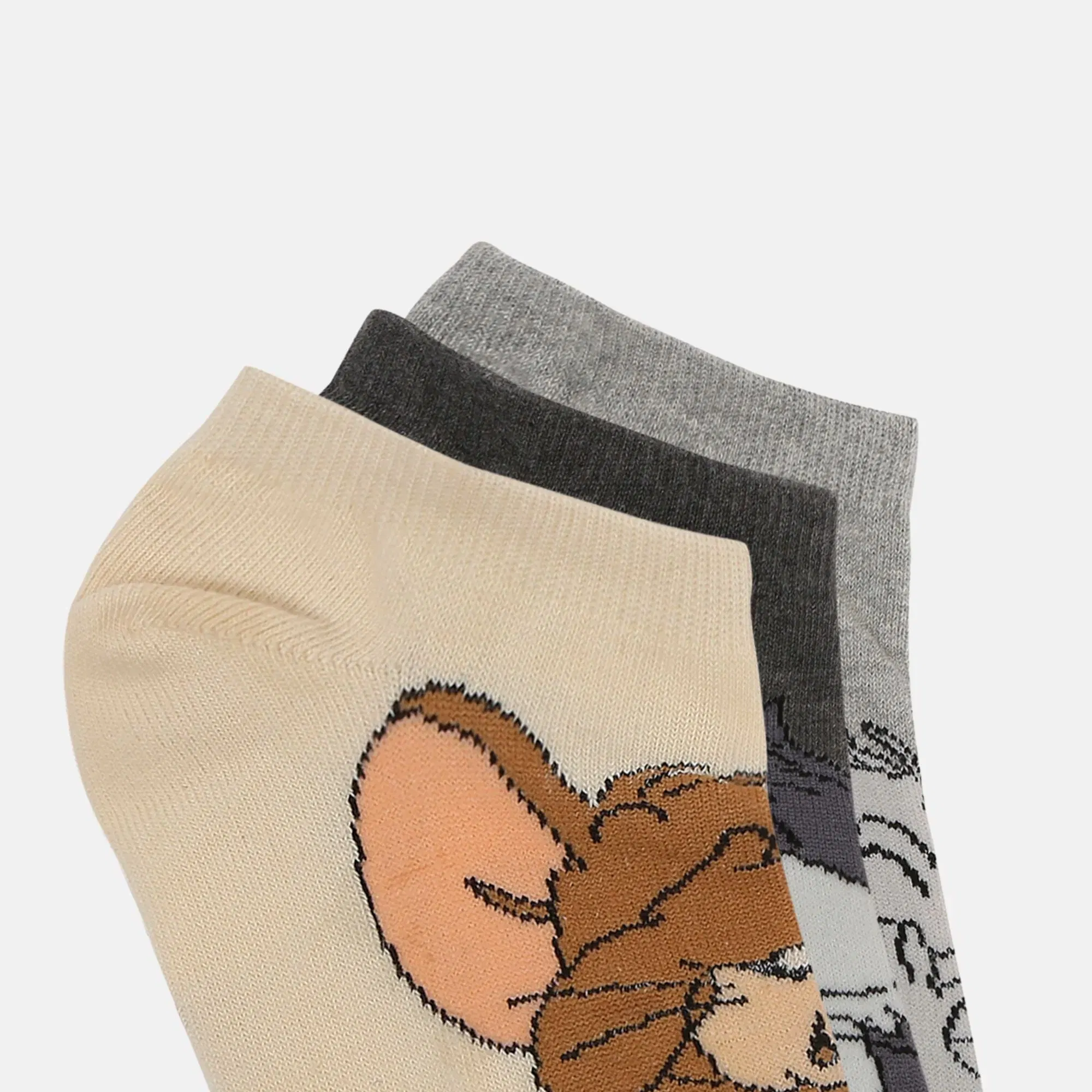 Women’s Tom & Jerry Cartoon Themed Lowcut Socks