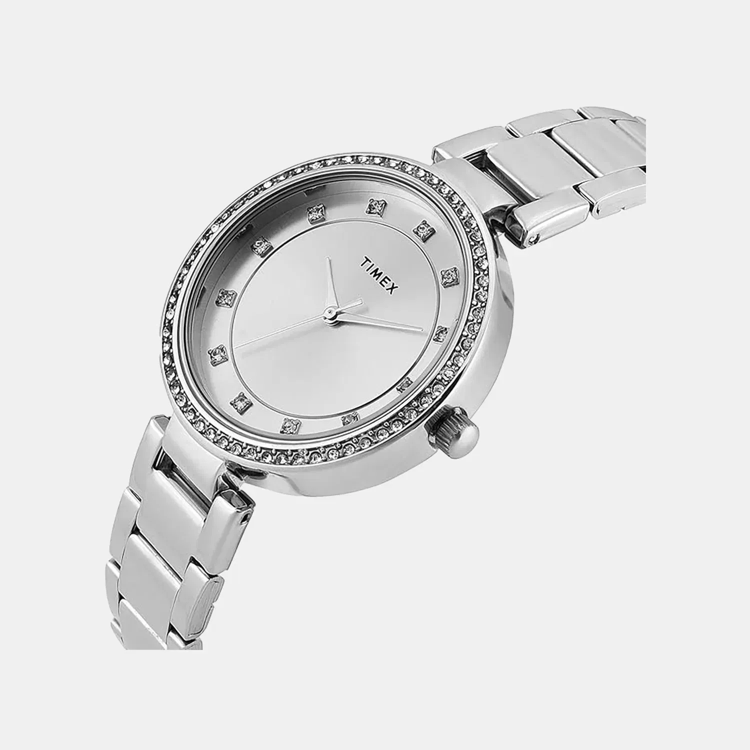 Timex Trendline Women Quartz Dial Analog Stainless Steel Watch Twel18730
