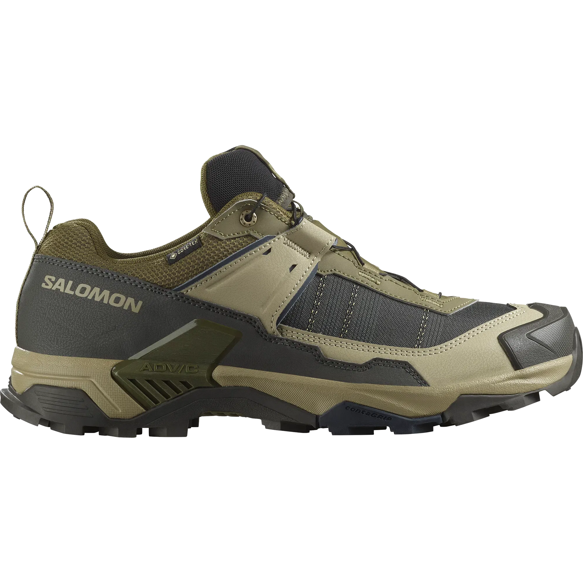 Salomon X Ultra 5 Gore-Tex Hiking & Backpacking Shoes Martini Olive