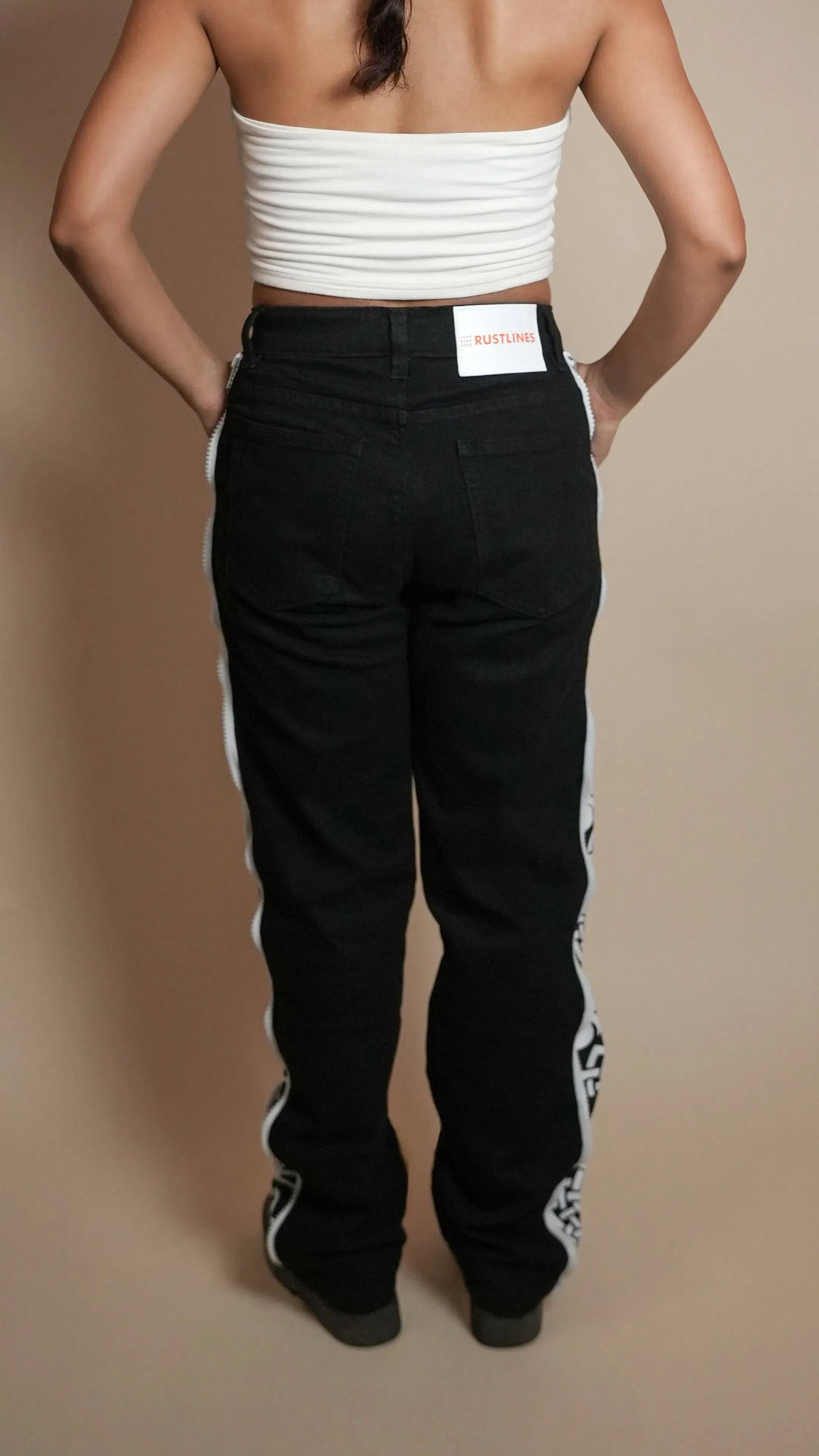 DAY TO NIGHT DENIM BLACK WOMEN'S PANT [50/50 LIMITED EDITION]