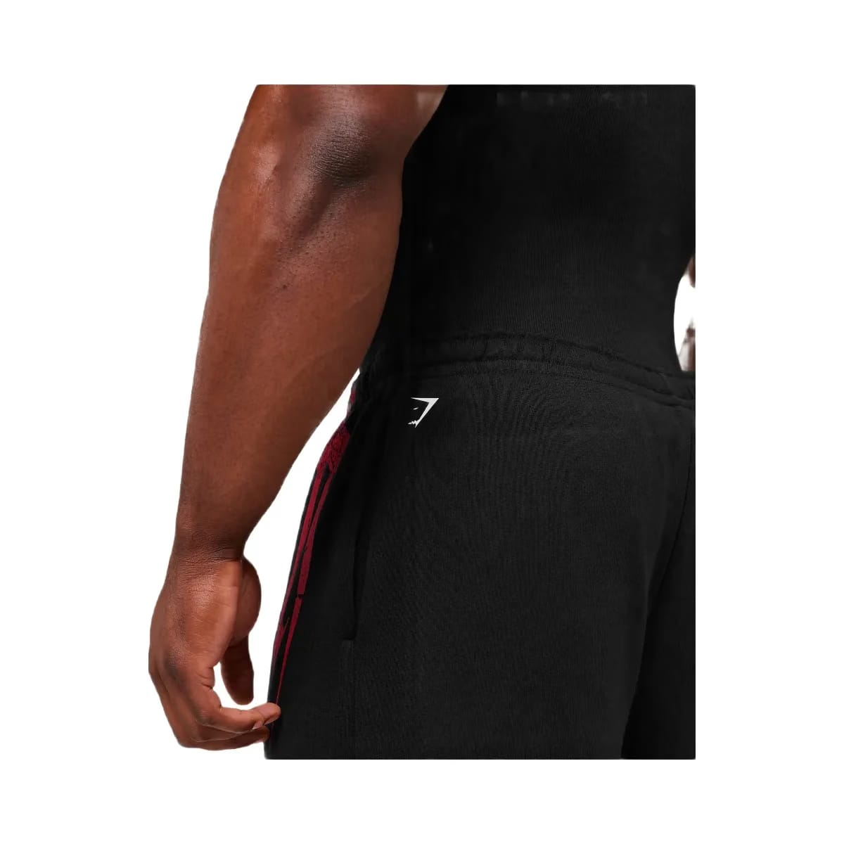 Gymshark Fade Graphic Straight Leg Jogger - GS Black