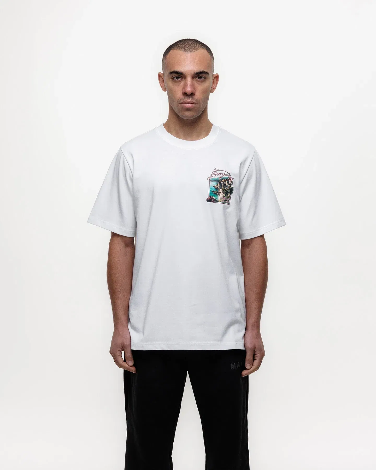 Magiri Sur Mur Printed T-Shirt in White