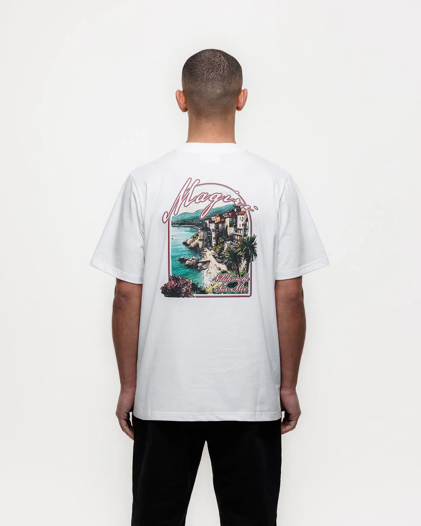 Magiri Sur Mur Printed T-Shirt in White