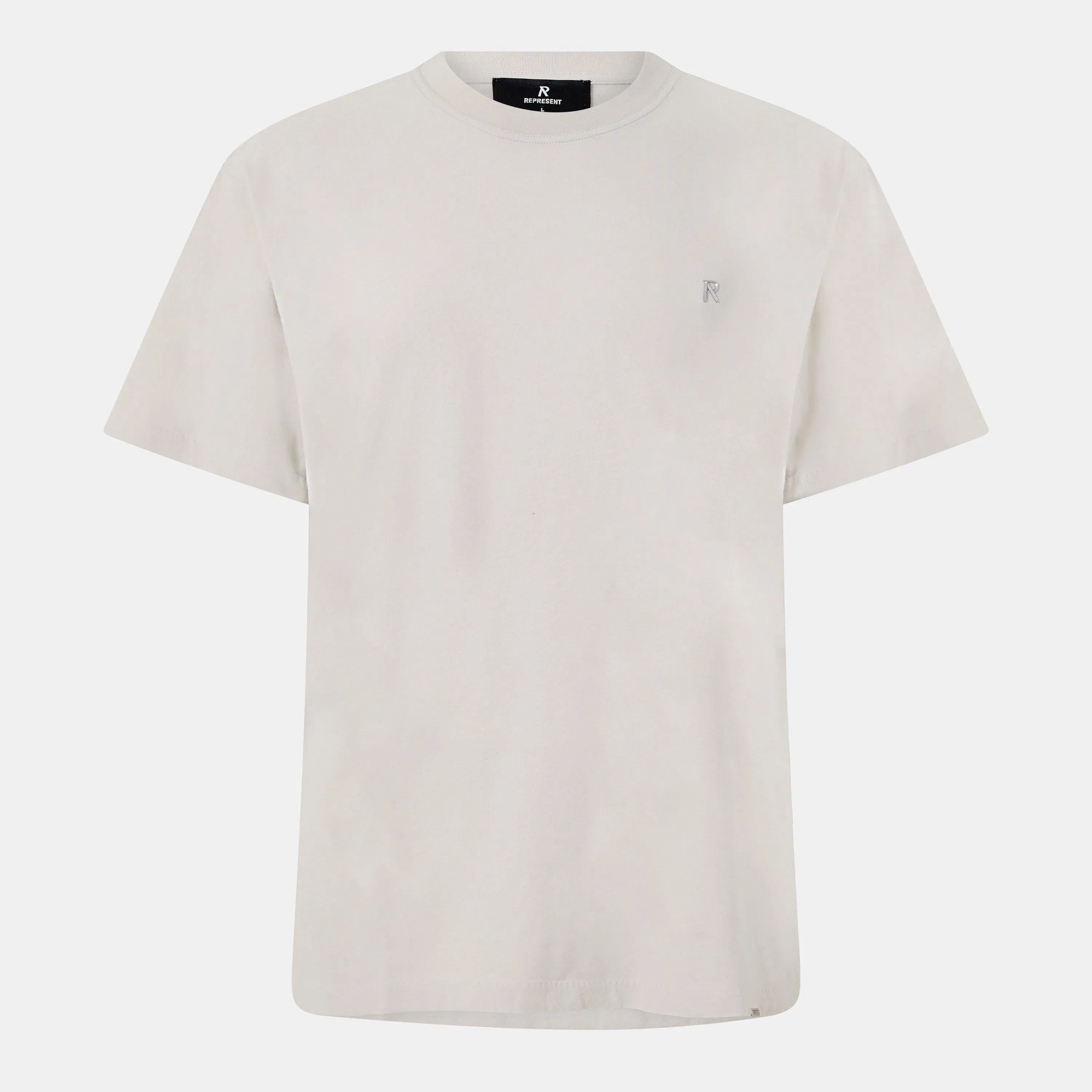 Metal R Cotton Short Sleeve Oversized T-Shirt