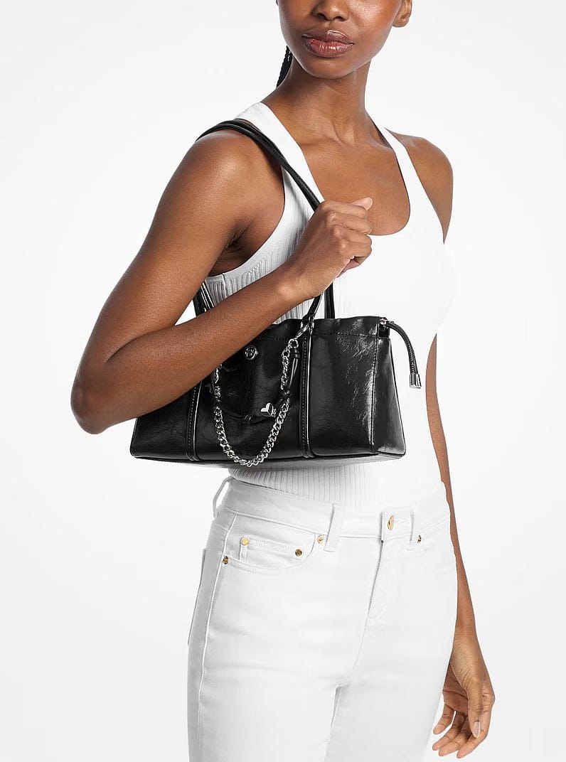 Michael Kors Matilda Small Cinched Shoulder Bag Black