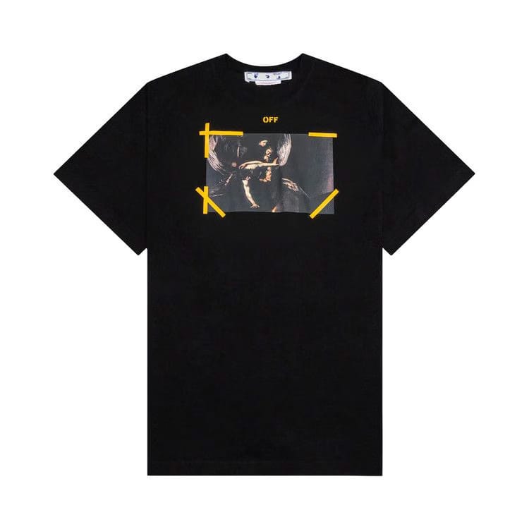 Off-White Diag ARR Carav Mercy Skat Black T-Shirt