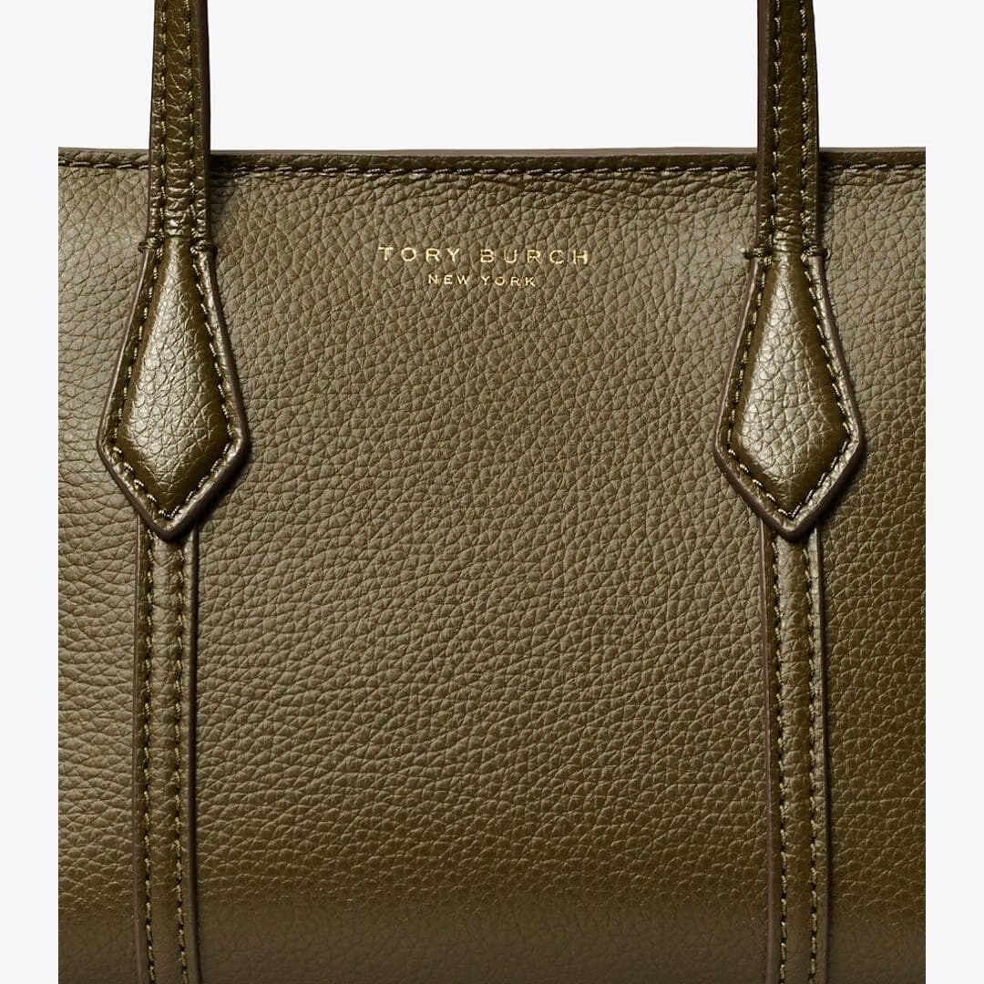 Tory Burch Mini Perry Tote Leccio