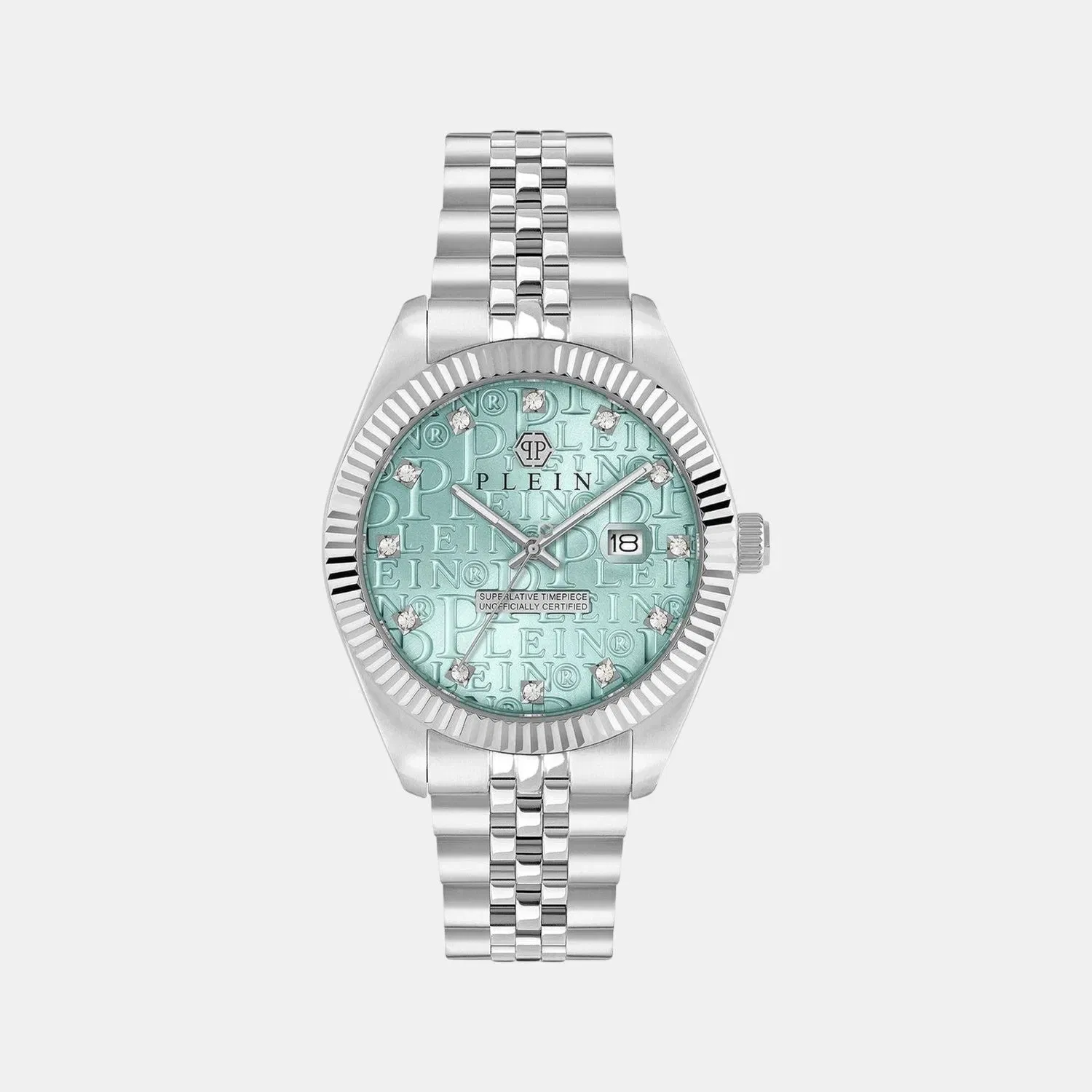 Philipp Plein Men Quartz Blue Dial Analog Stainless Steel Watch Pwmfa0225