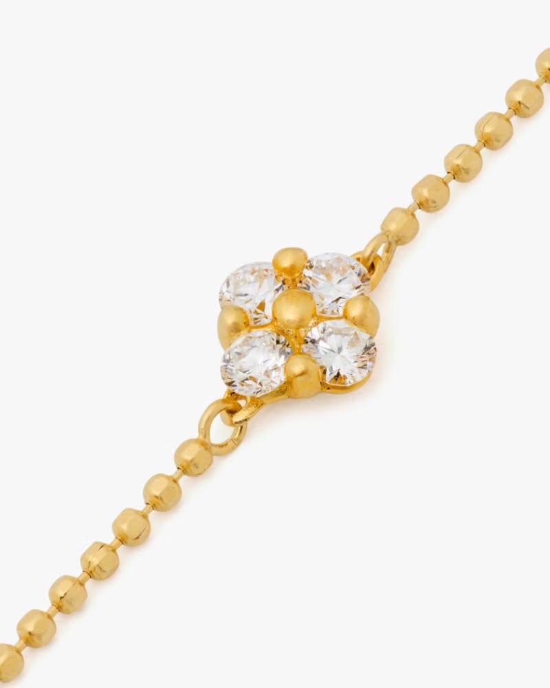 Kate Spade Fine Time To Shine Diamond Flower Bracelet
