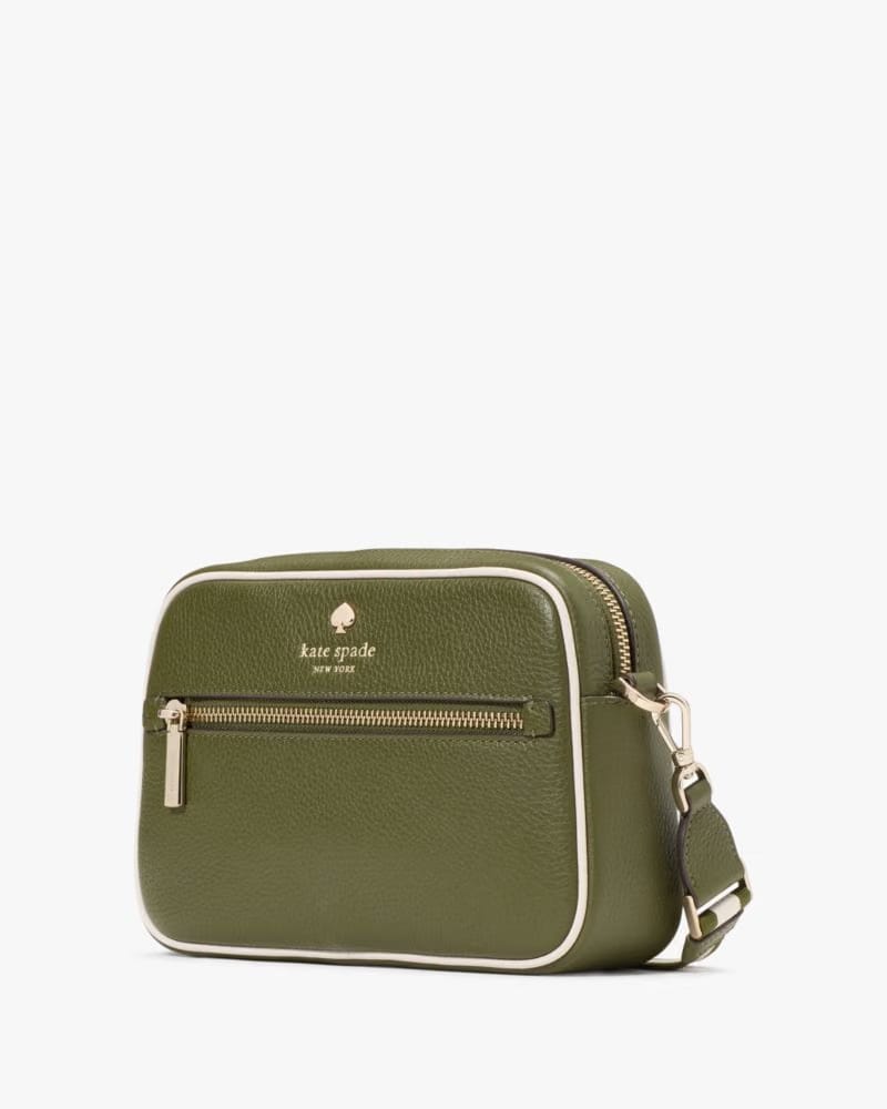 Emma Colorblock Pebbled Leather Large Crossbody