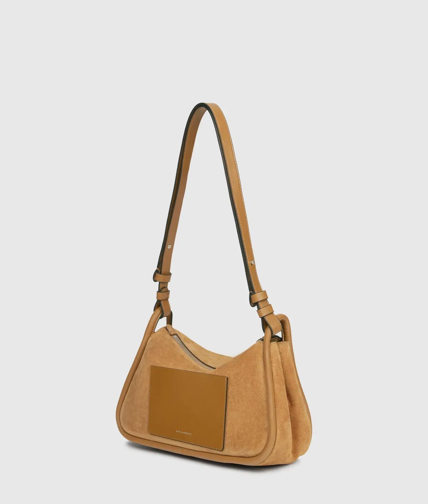 KarlLagerfeld Kautograph Patch Crossbody Bag Caramel