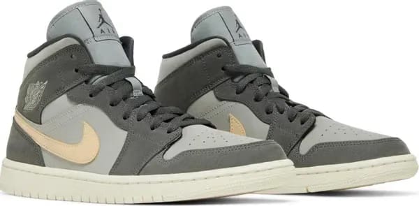 Air Jordan 1 Mid Iron Grey Onyx