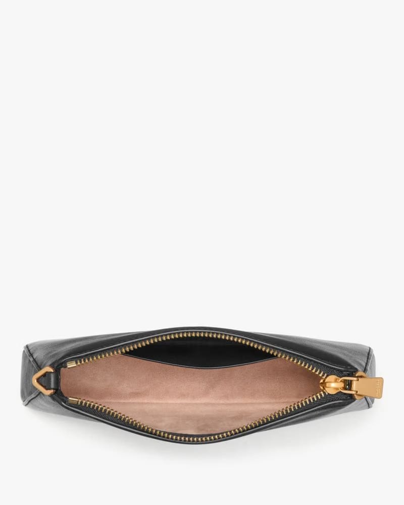 Grace Crinkle Metallic Pochette Bag